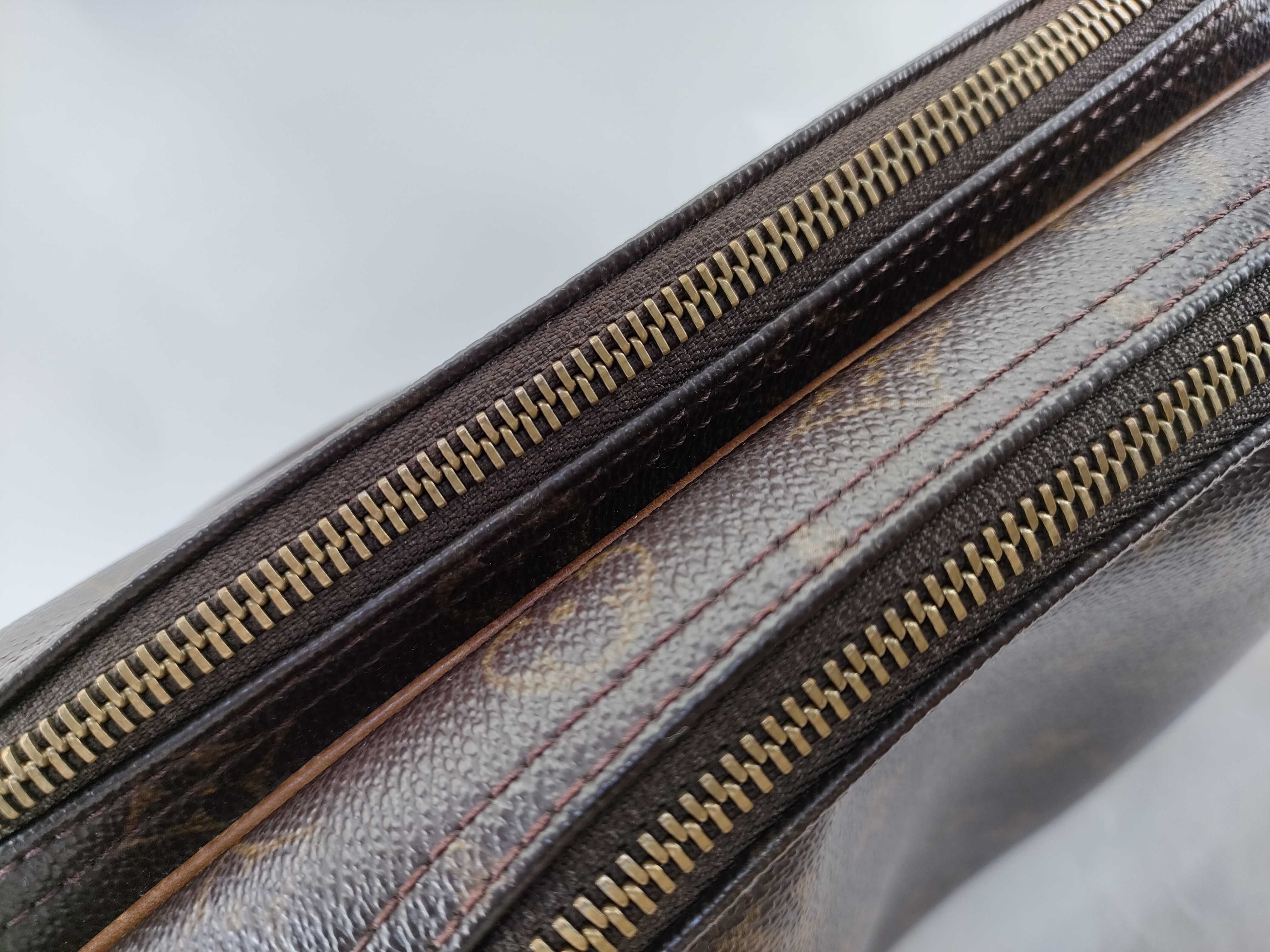 【水曜終了】(10708_0088)LOUIS VUITTON ヴィトン モノグラム リポーターPM M45254 SP1919 ブラウン ショルダーバッグ