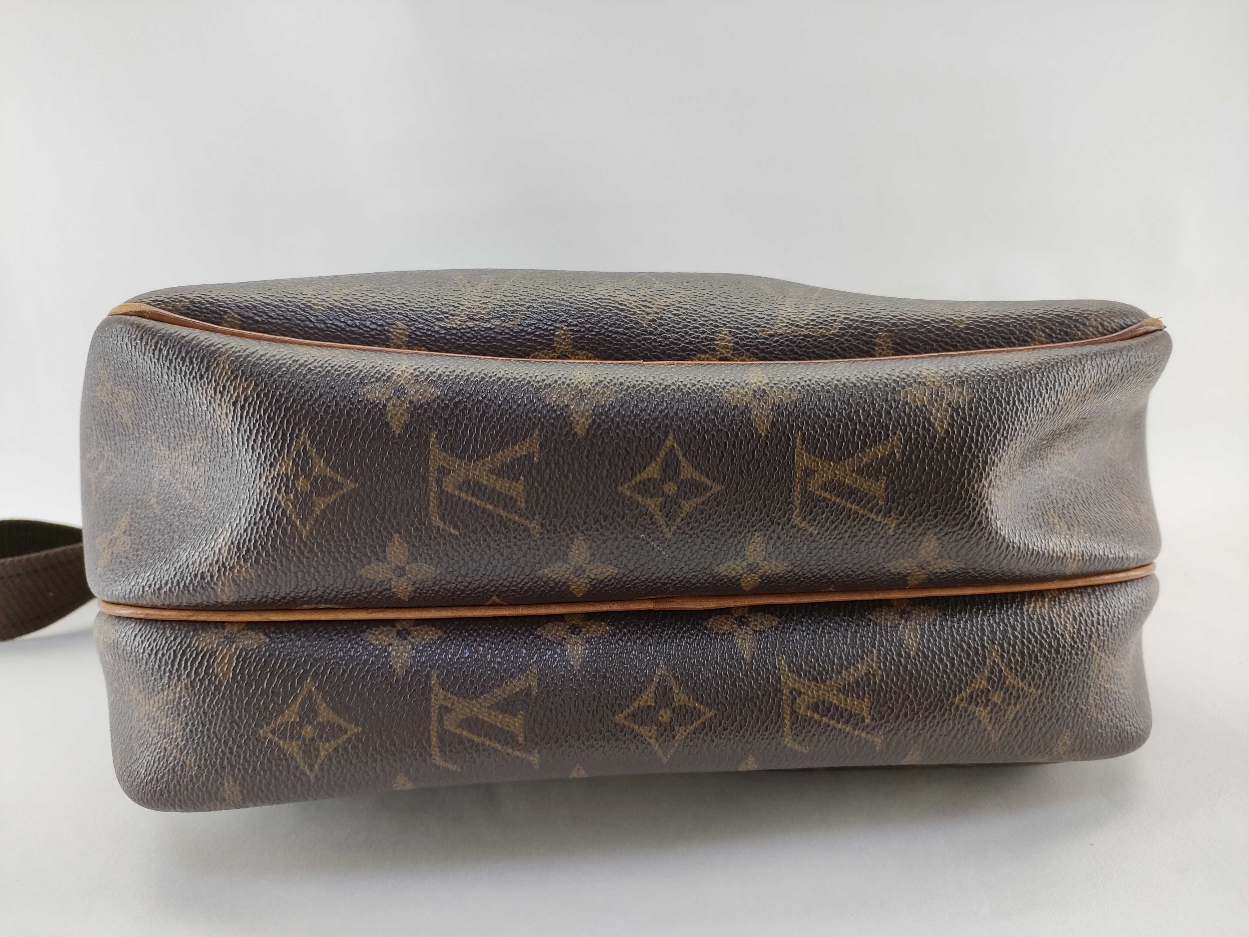 【水曜終了】(10708_0088)LOUIS VUITTON ヴィトン モノグラム リポーターPM M45254 SP1919 ブラウン ショルダーバッグ