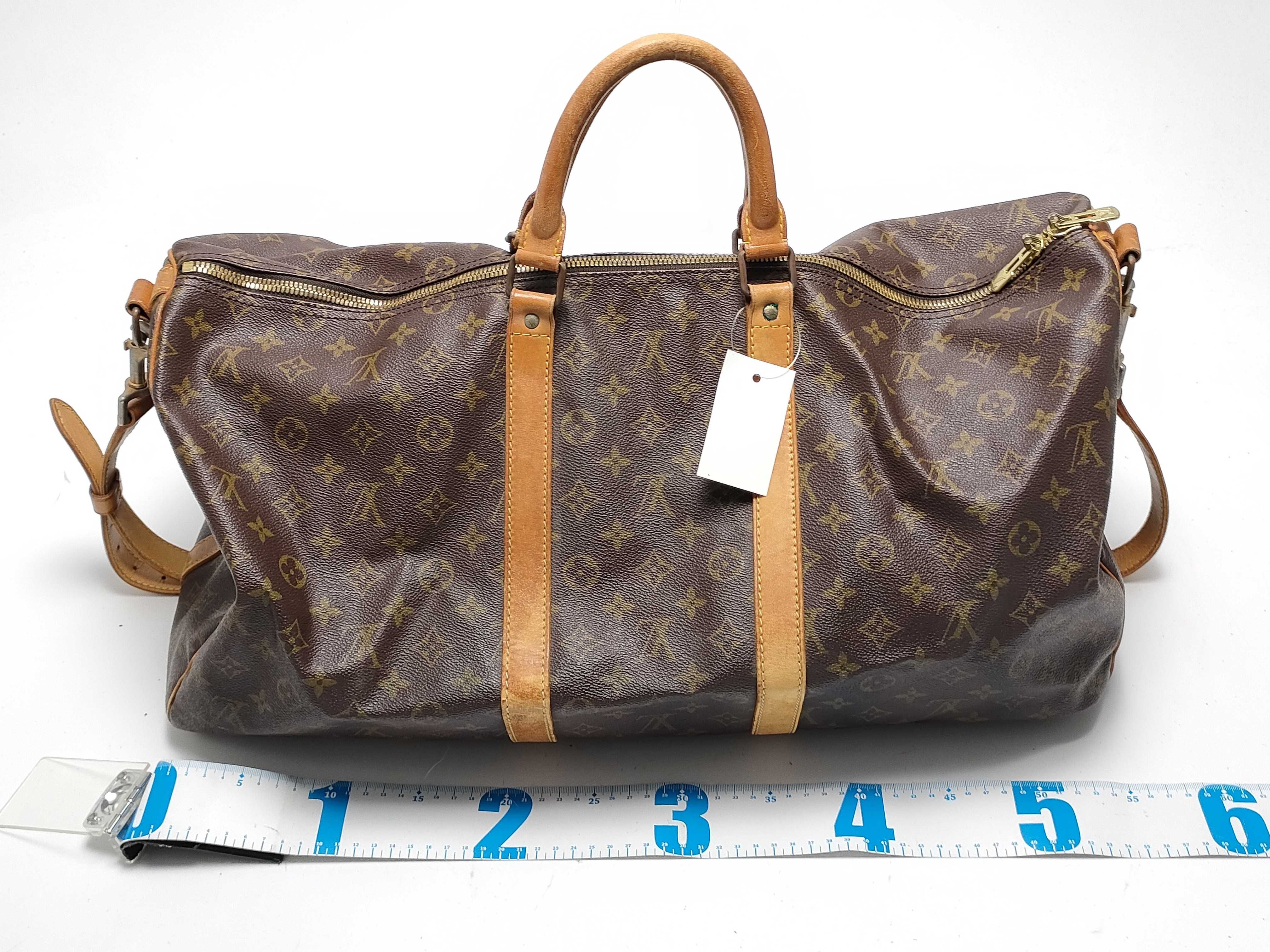 【水曜終了】(10229_0032)LOUIS VUITTON モノグラム M41414 キーポル・バンドリエール55 ボストンバッグ