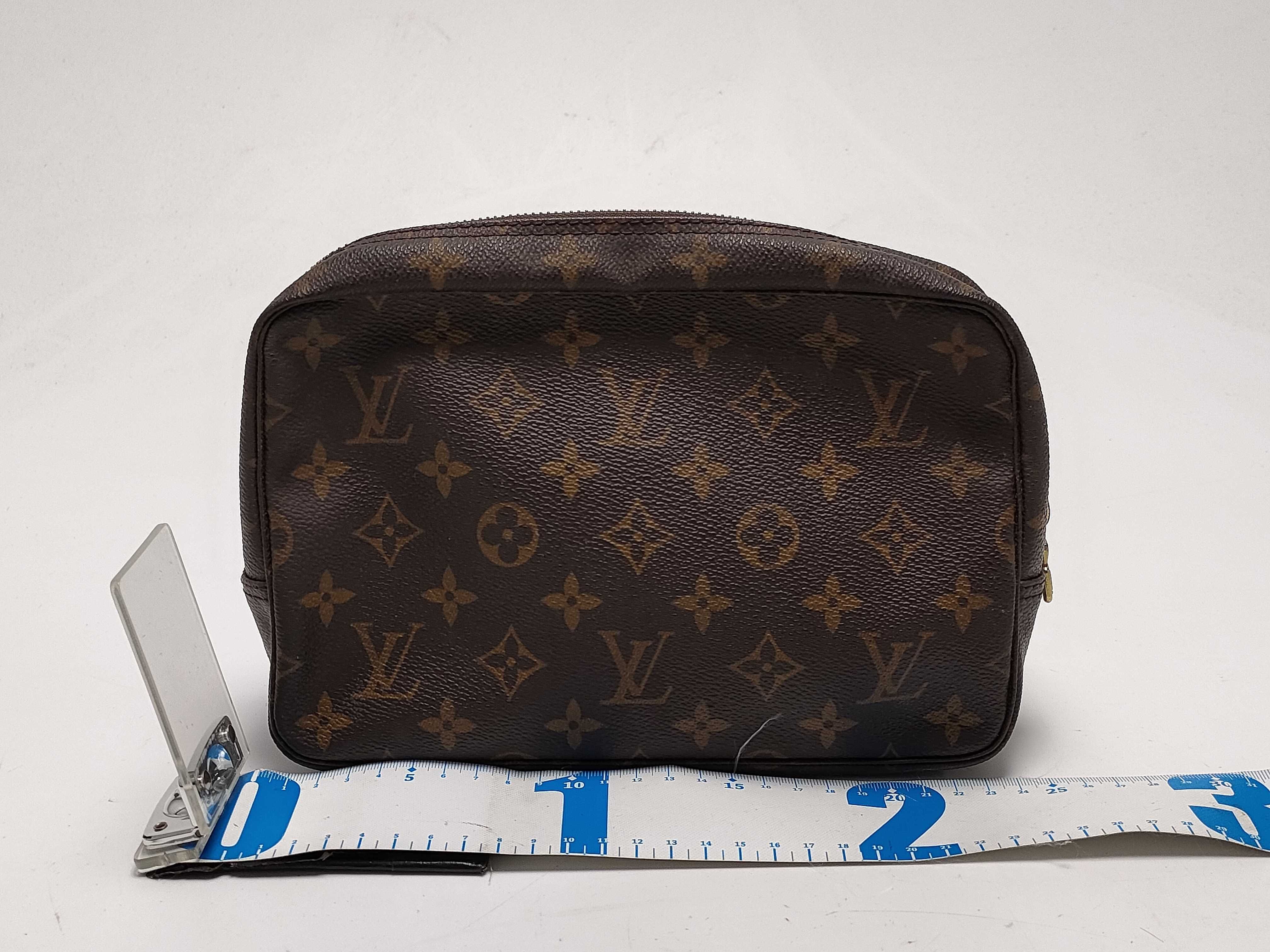 【水曜終了】(10229_0345)LOUIS VUITTON モノグラム M47524トゥルーストワレット23 ポーチ