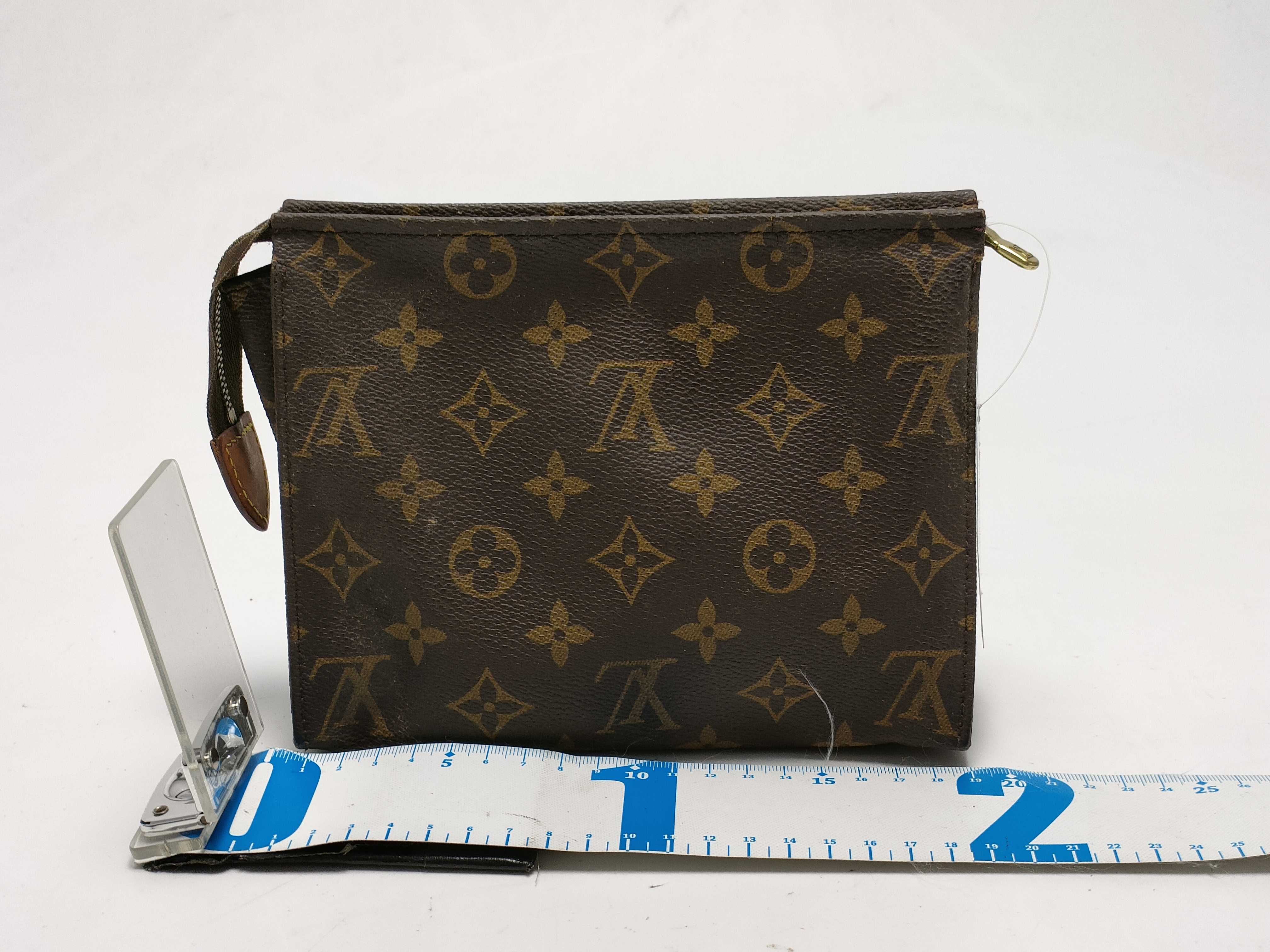【水曜終了】(10229_0347)LOUIS VUITTON モノグラム M47544 ポッシュトワレ19 ポーチ