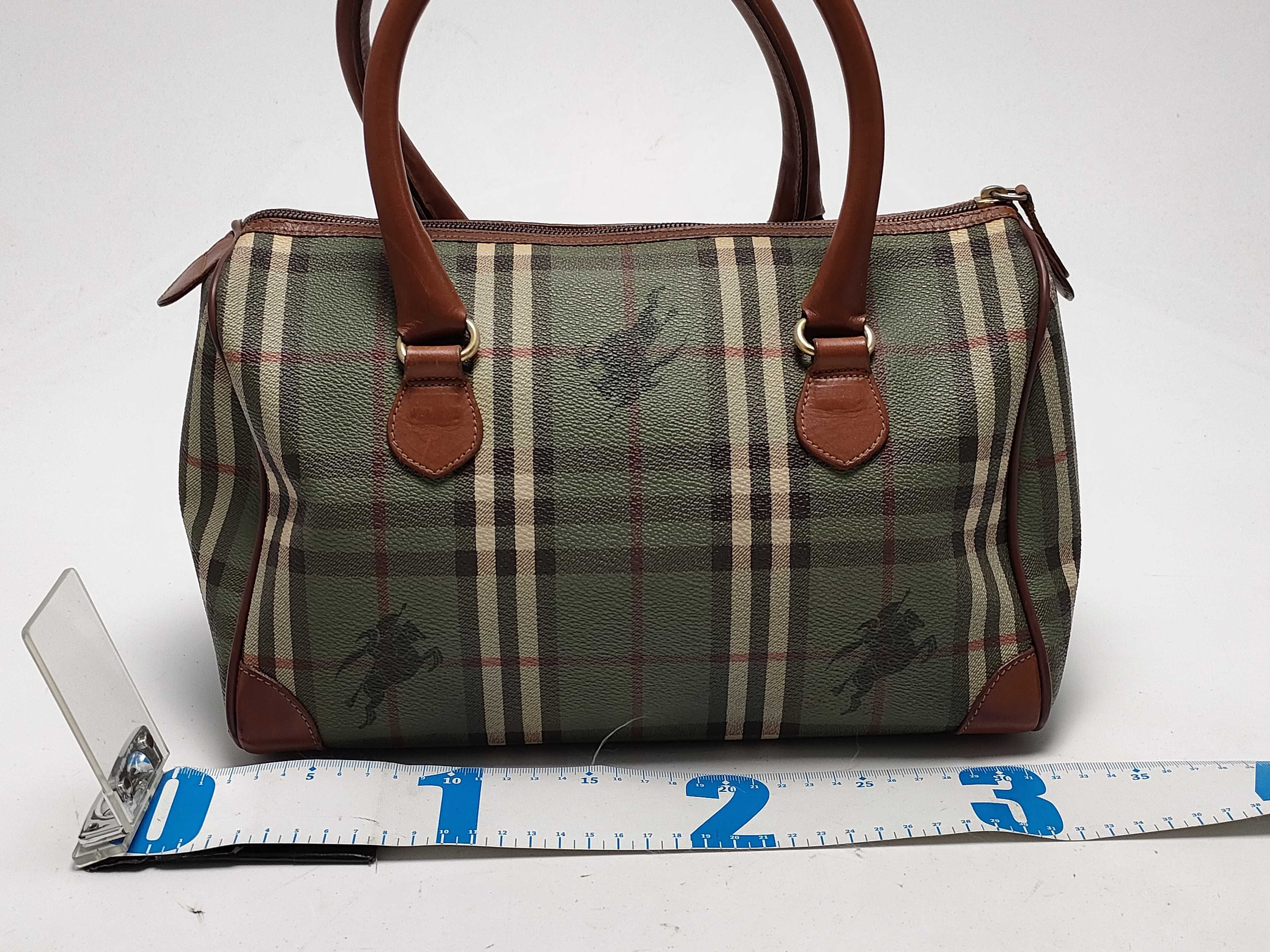 【水曜終了】(10220_0212)BURBERRY バーバリーズ ミニボストンバッグ ボストンバッグ