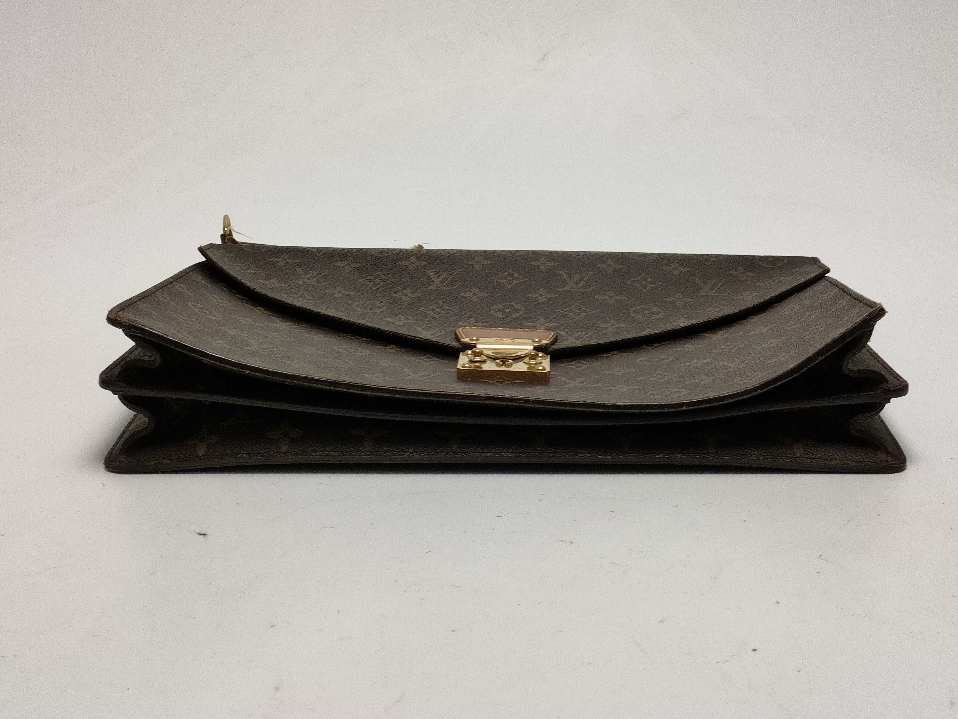 【水曜終了】(10229_0348)LOUIS VUITTON モノグラム M53331 コンセイエ モノグラム ビジネスバッグ