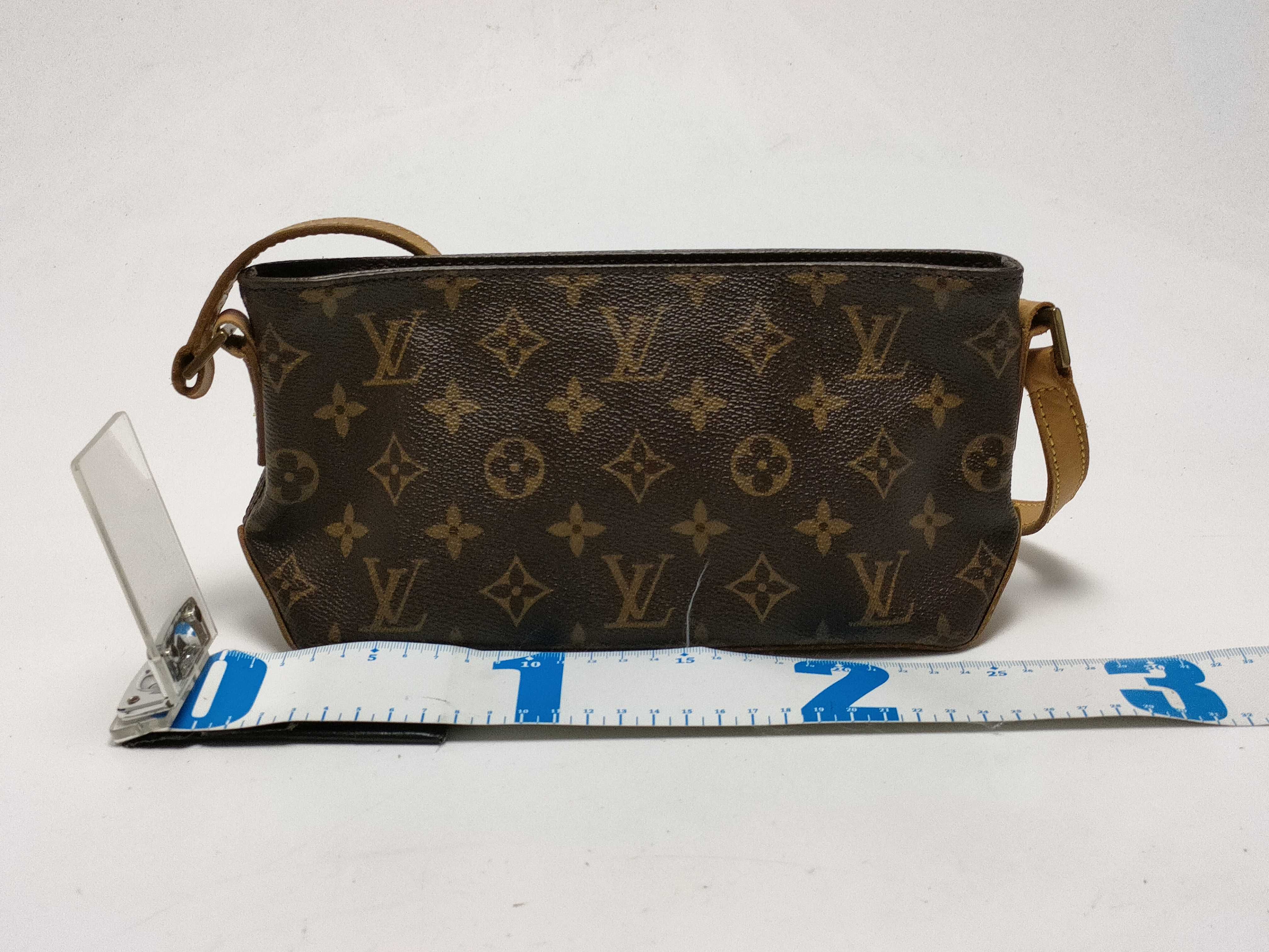 【水曜終了】(10229_0038)LOUIS VUITTON モノグラム トロター M51240 ショルダーバッグ