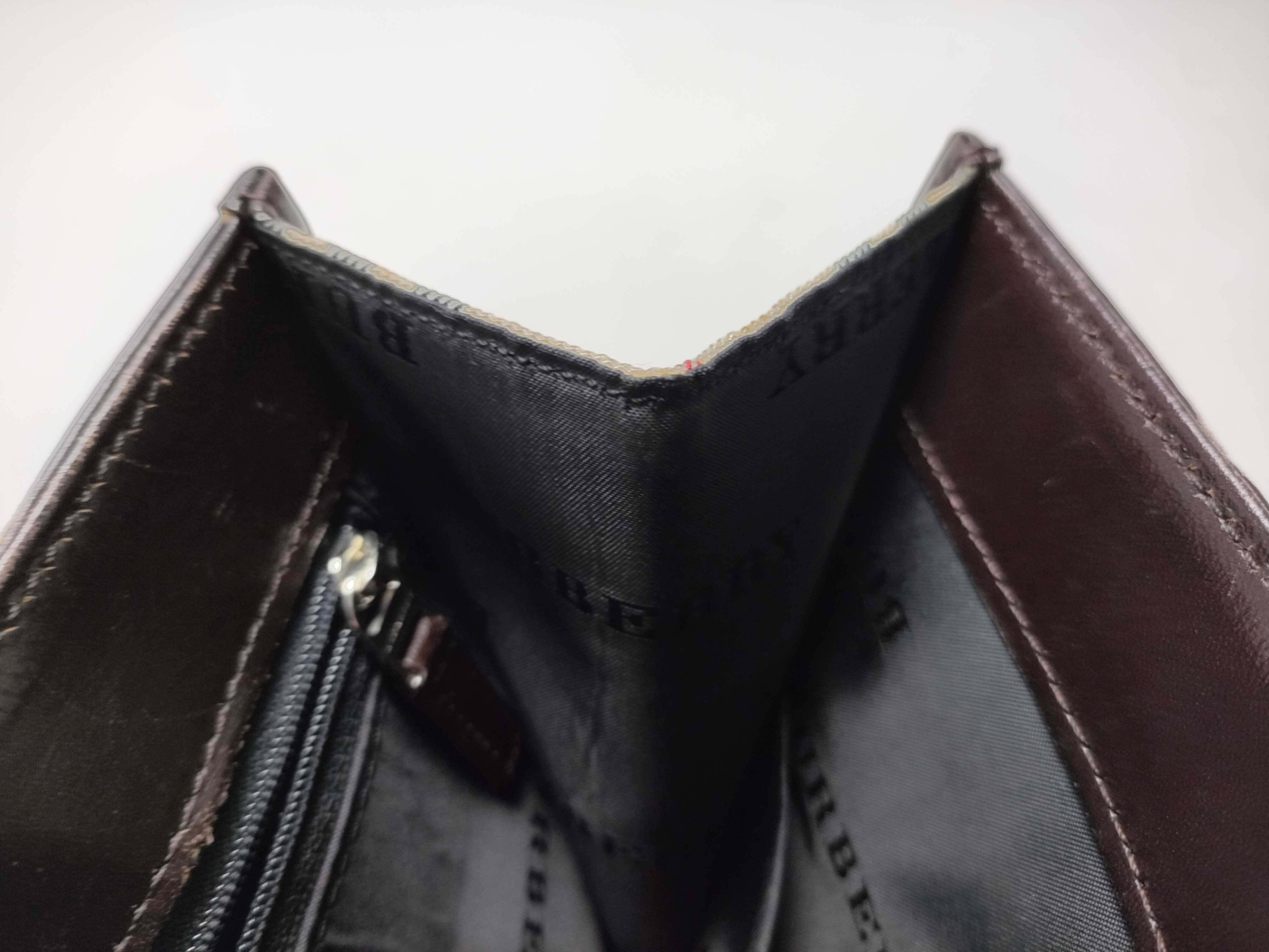 【水曜終了】(10220_0230)BURBERRY チャック キャンバス×レザー トートバッグ