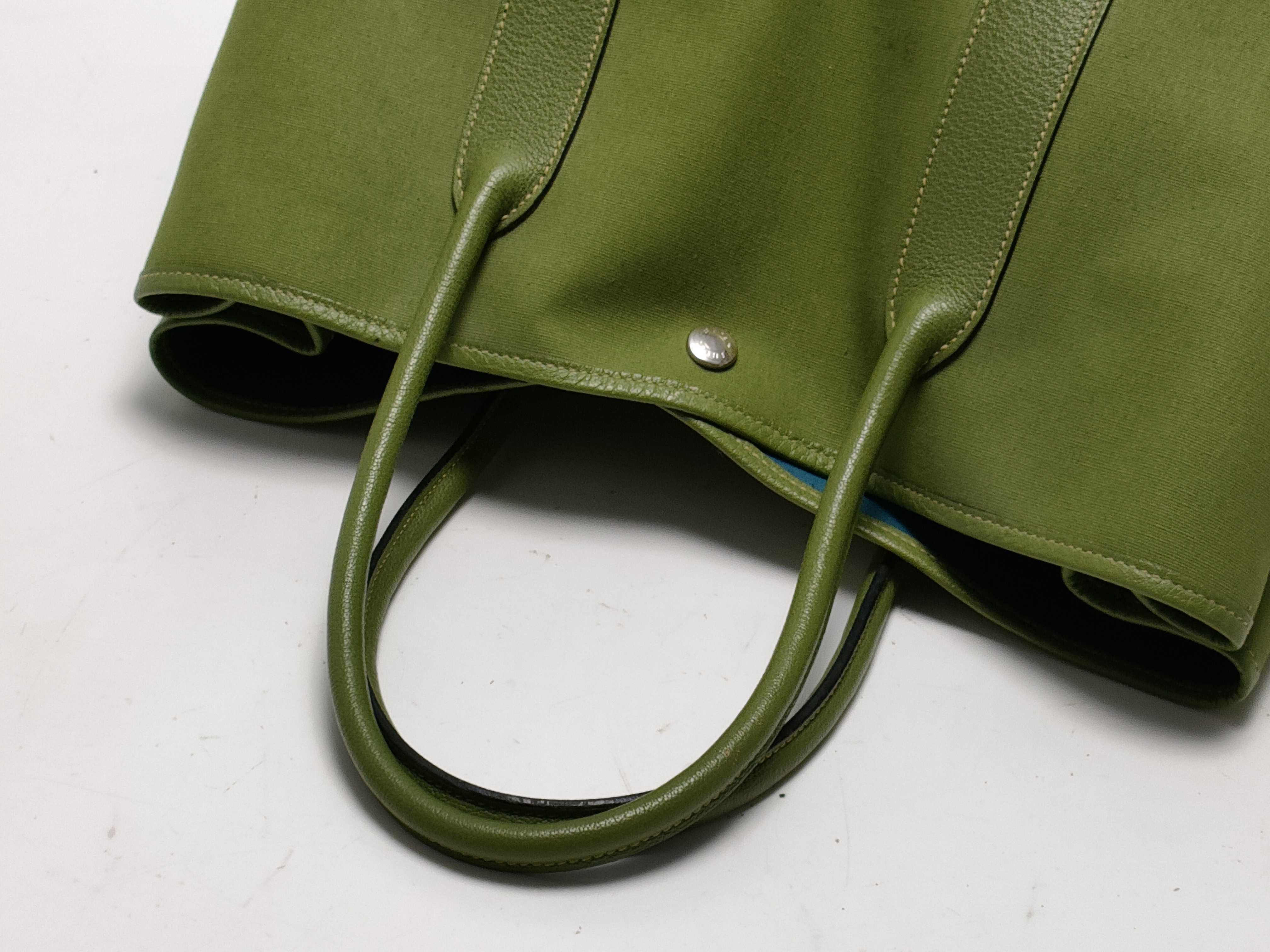 【水曜終了】(10227_0005)HERMES ガーデンパーティ MM トートバッグ