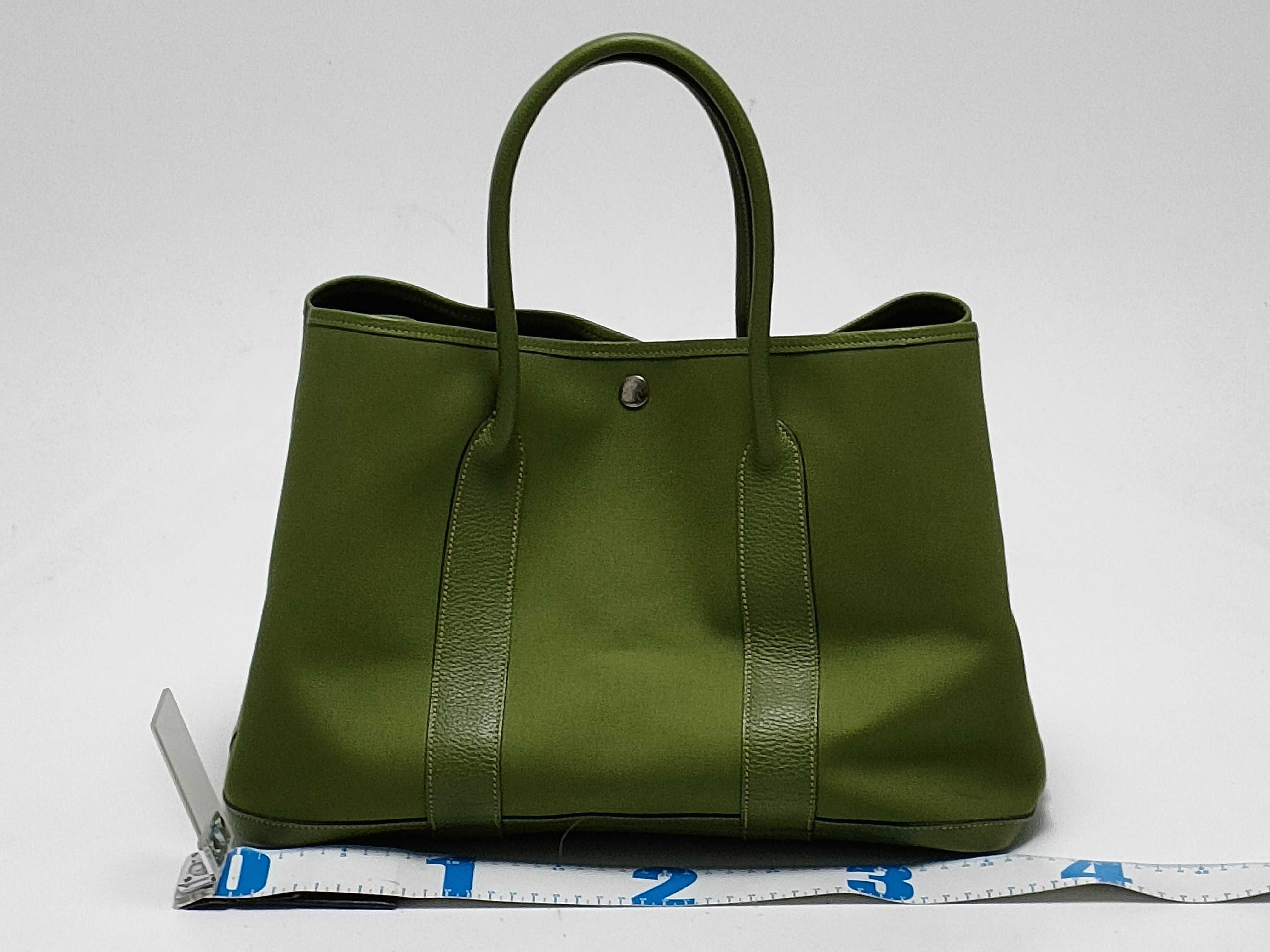 【水曜終了】(10227_0005)HERMES ガーデンパーティ MM トートバッグ