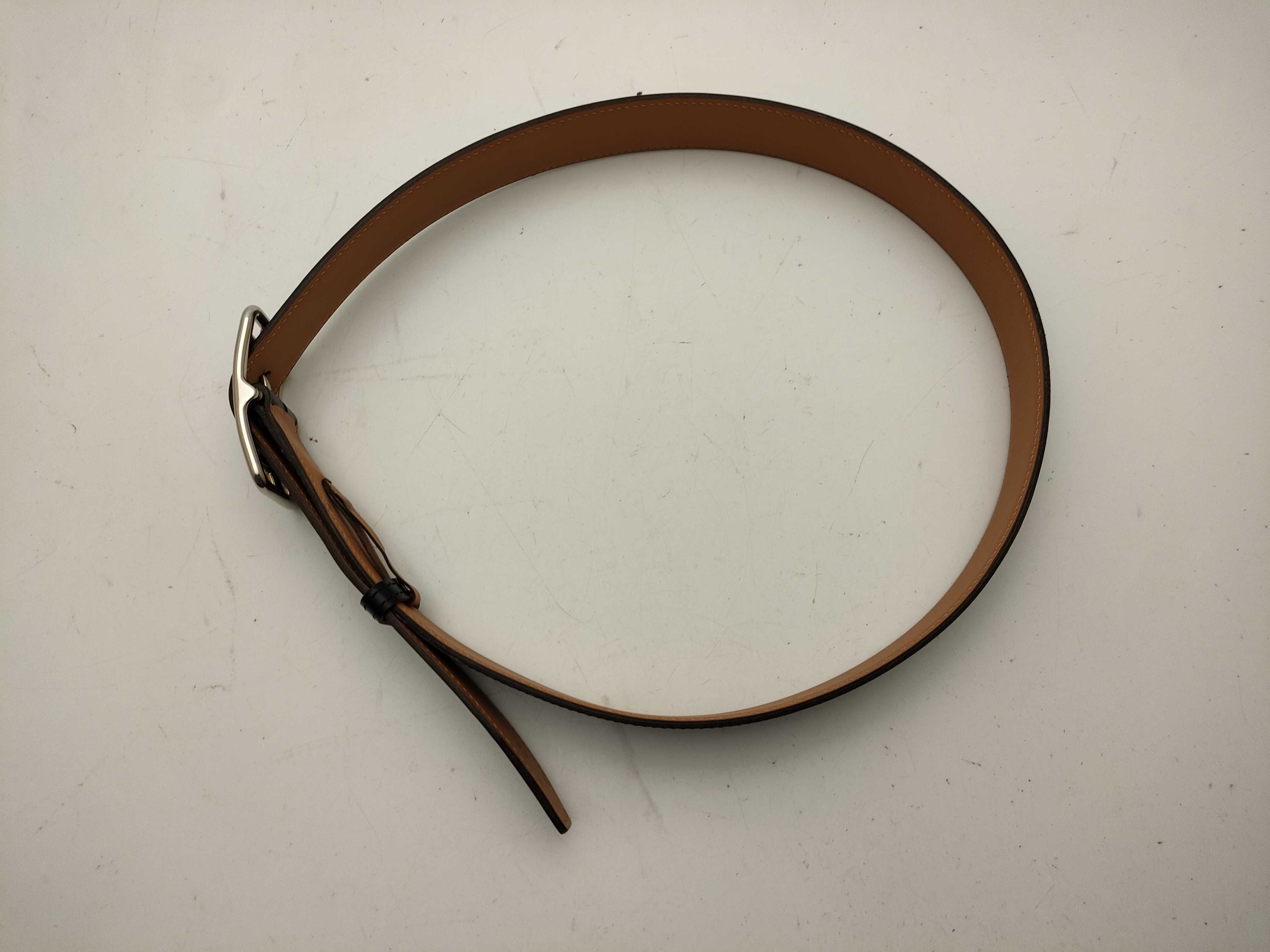 【水曜終了】(10227_0002)HERMES ケープコット ベルト □G ブラウン ベルト