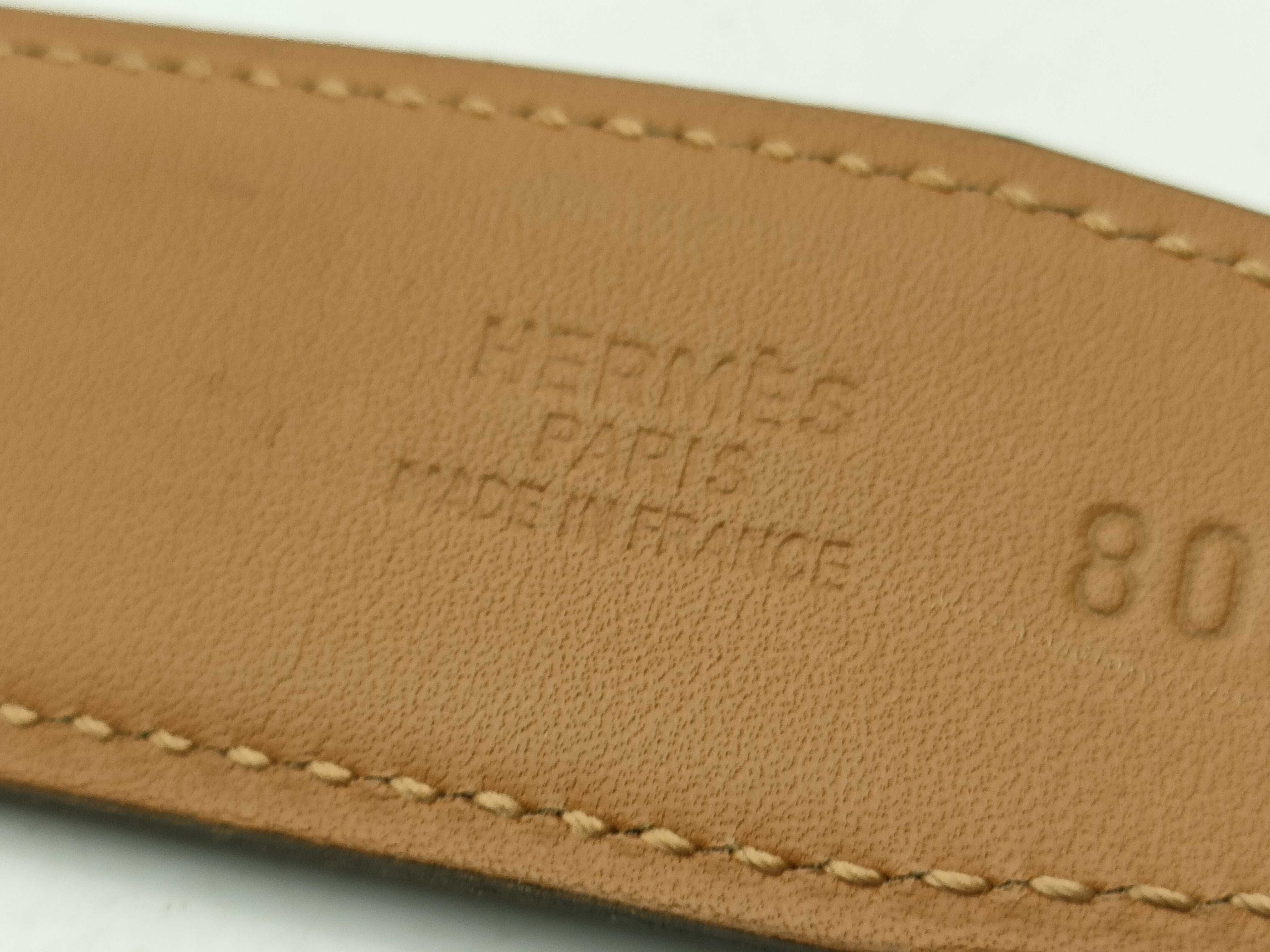 【水曜終了】(10227_0002)HERMES ケープコット ベルト □G ブラウン ベルト