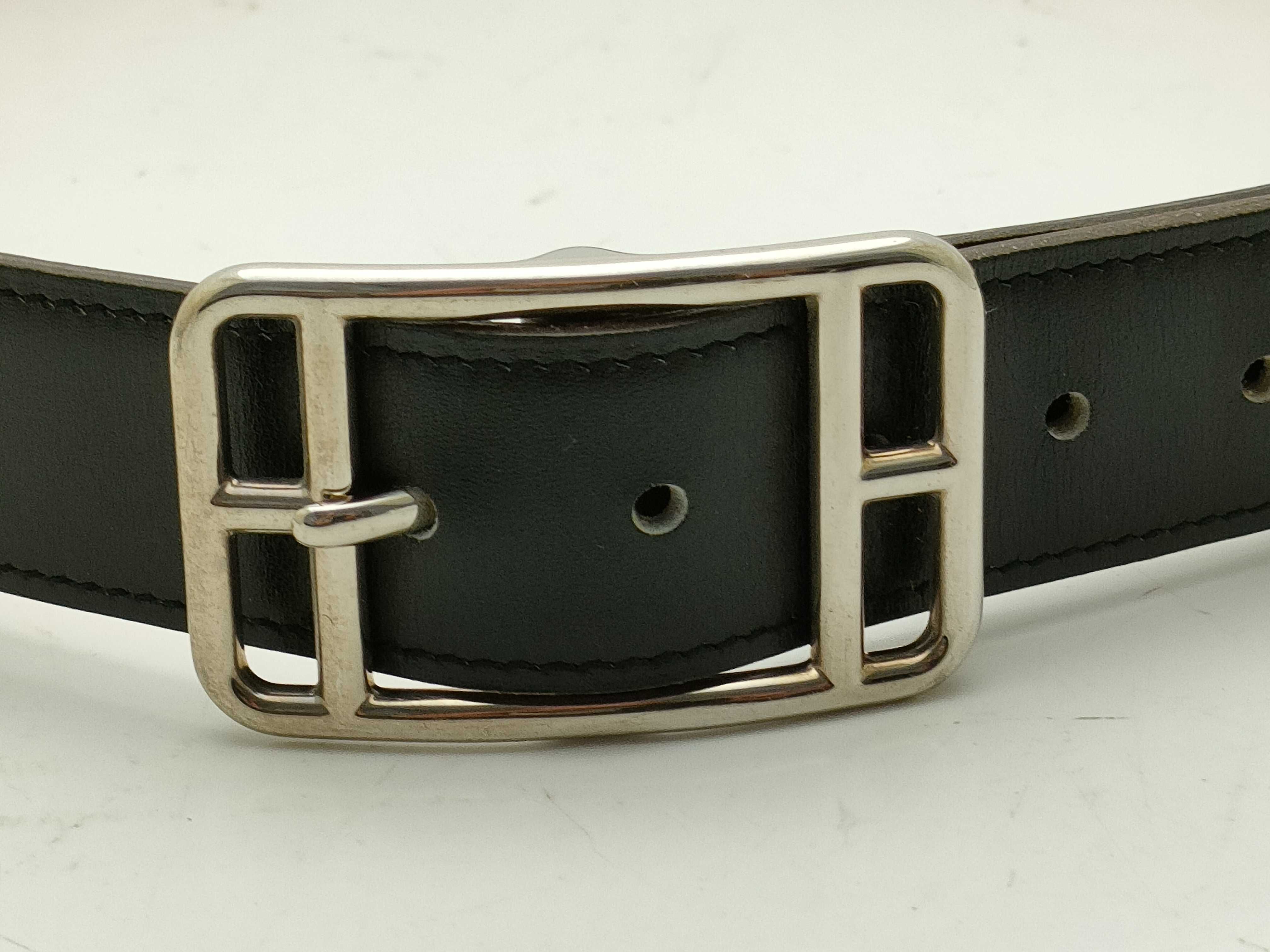 【水曜終了】(10227_0002)HERMES ケープコット ベルト □G ブラウン ベルト