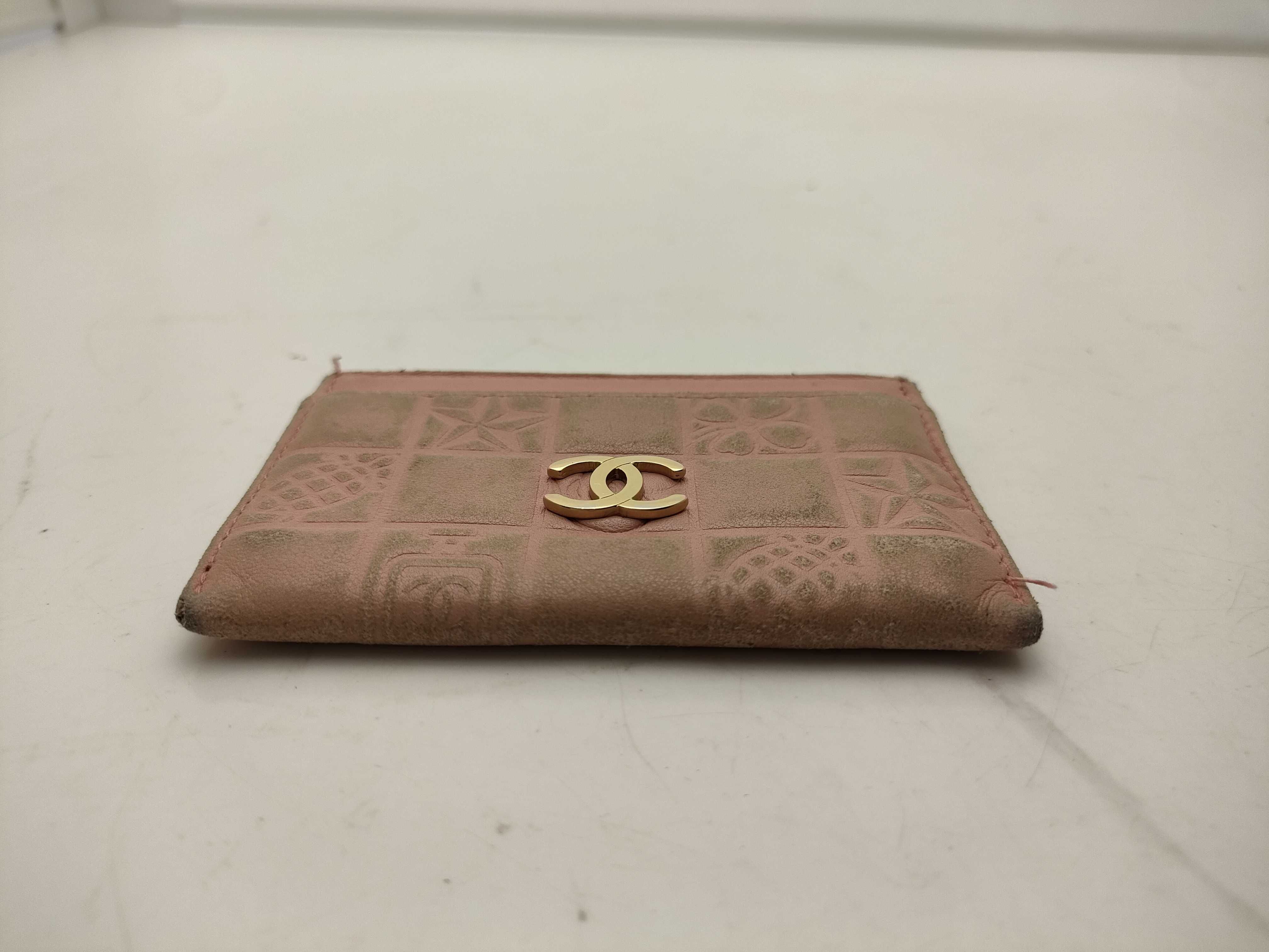 【水曜終了】(10228_0001)CHANEL チョコバー ココマーク カードケース カードケース・パスケース・名刺入れ
