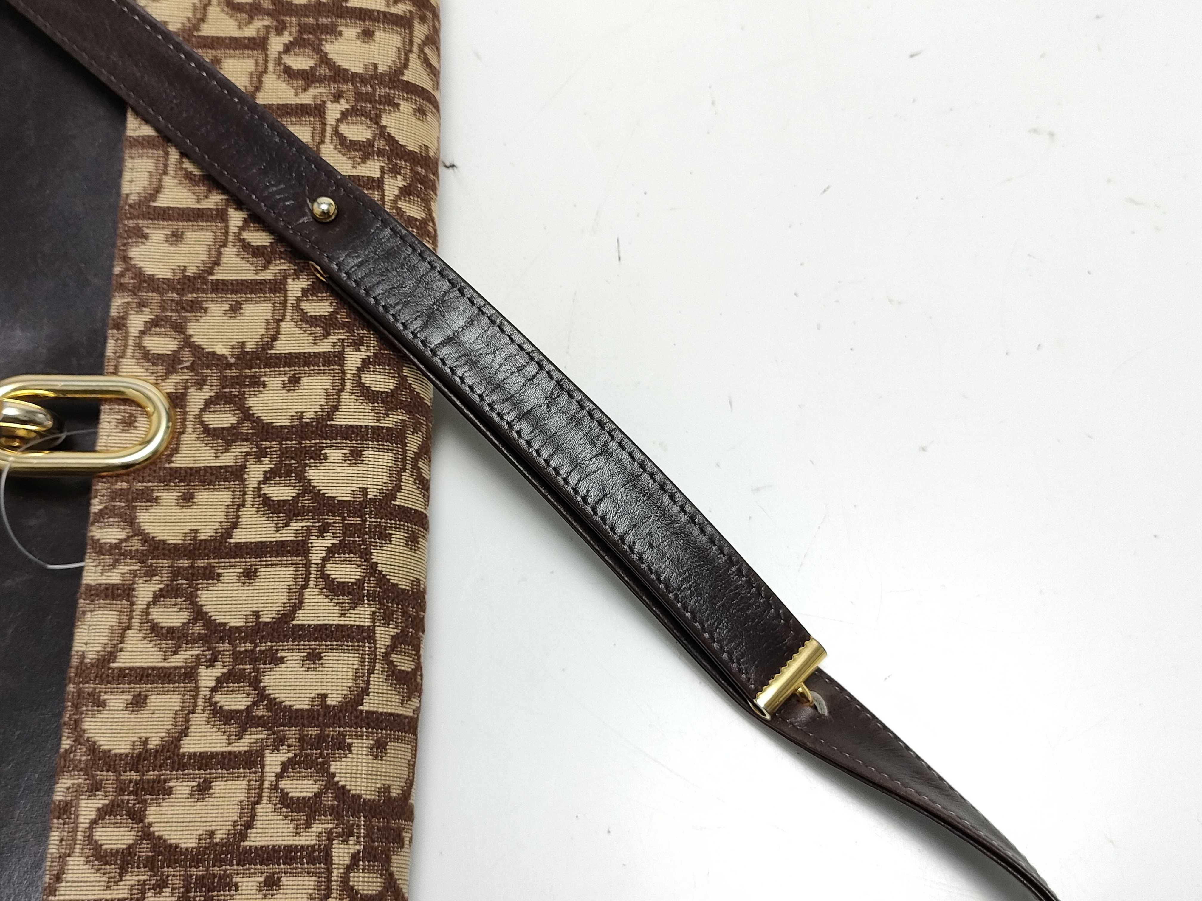【水曜終了】(10220_0473)Dior トロッター ショルダー ショルダーバッグ