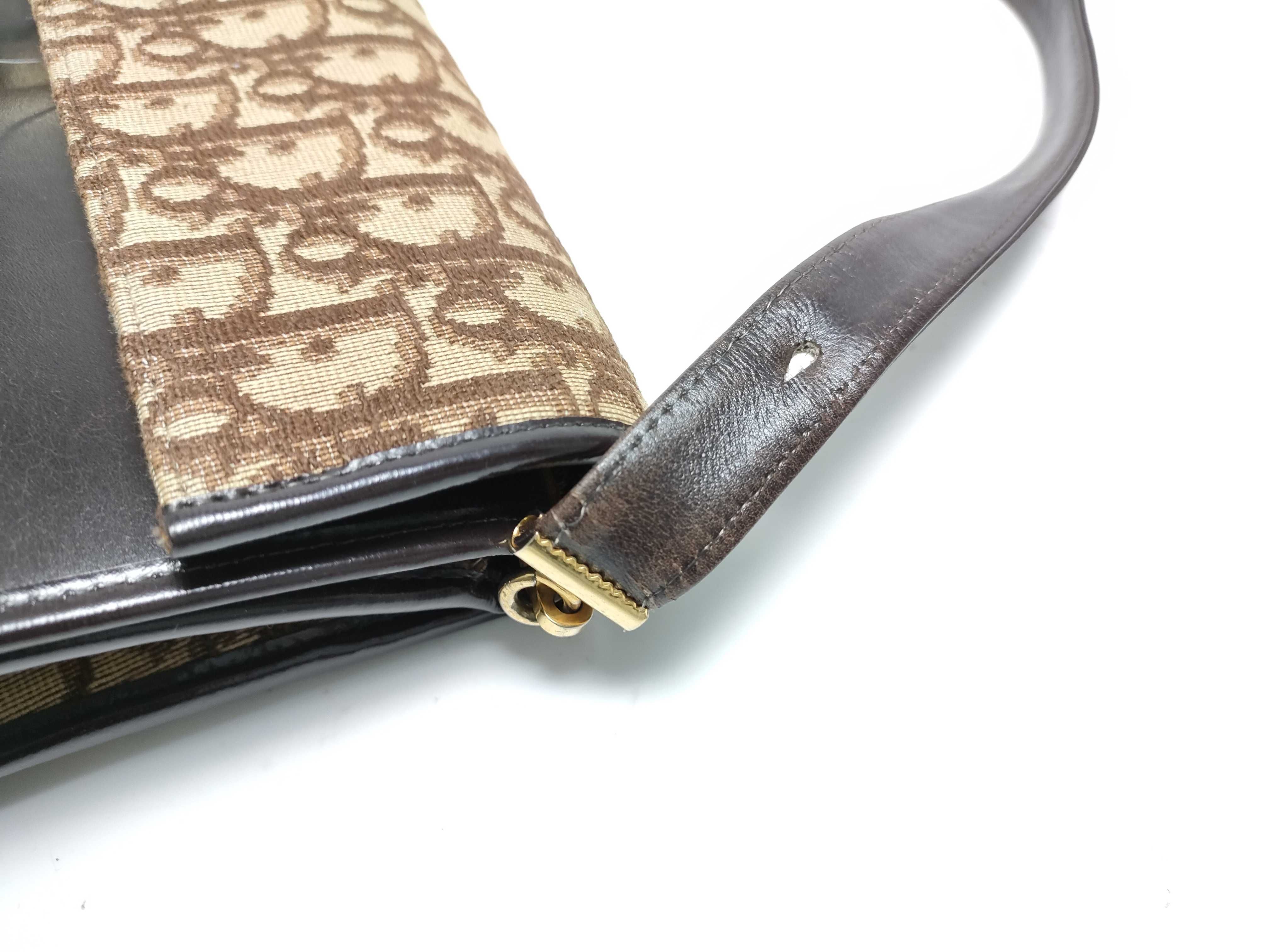 【水曜終了】(10220_0473)Dior トロッター ショルダー ショルダーバッグ