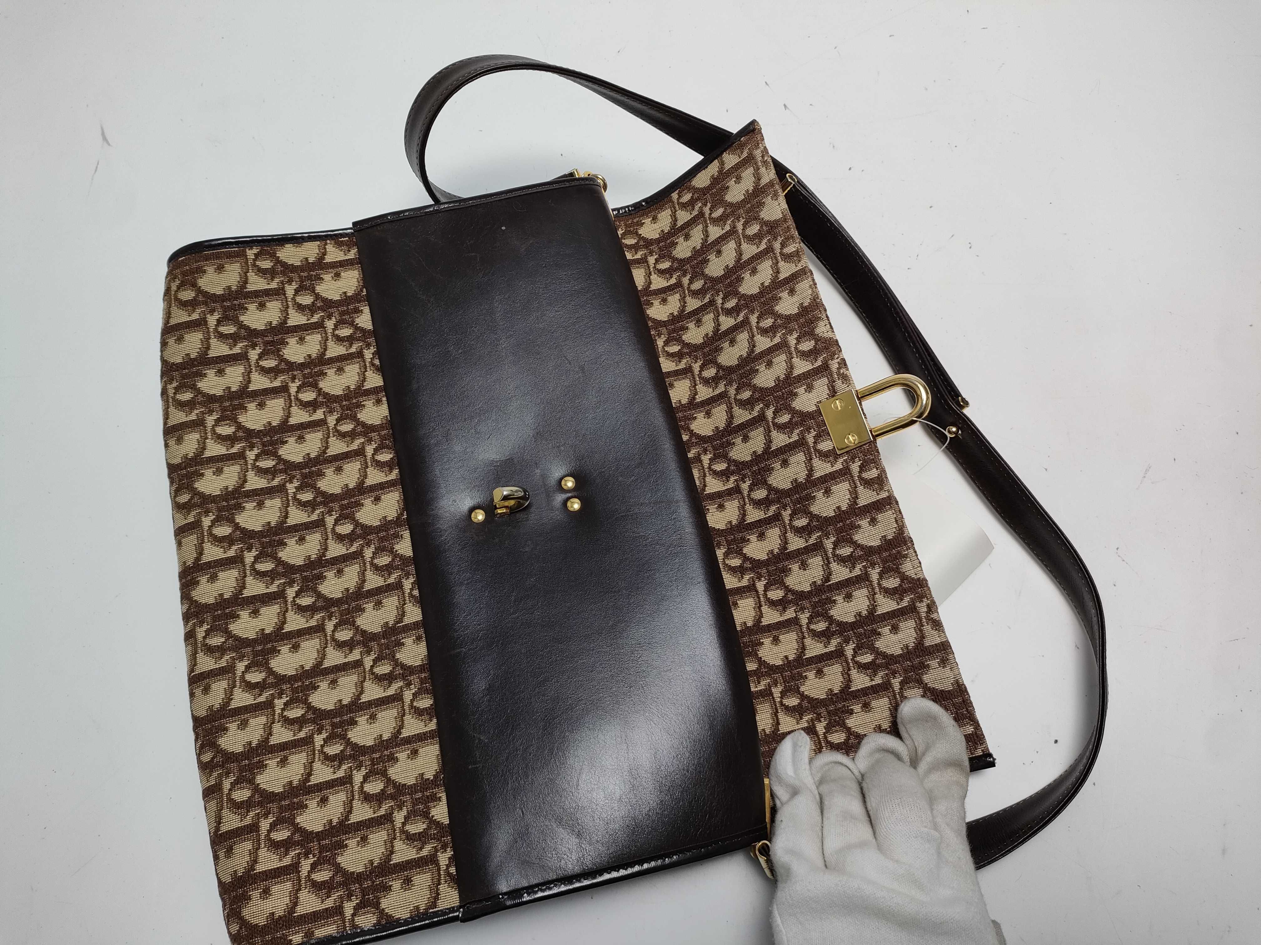 【水曜終了】(10220_0473)Dior トロッター ショルダー ショルダーバッグ