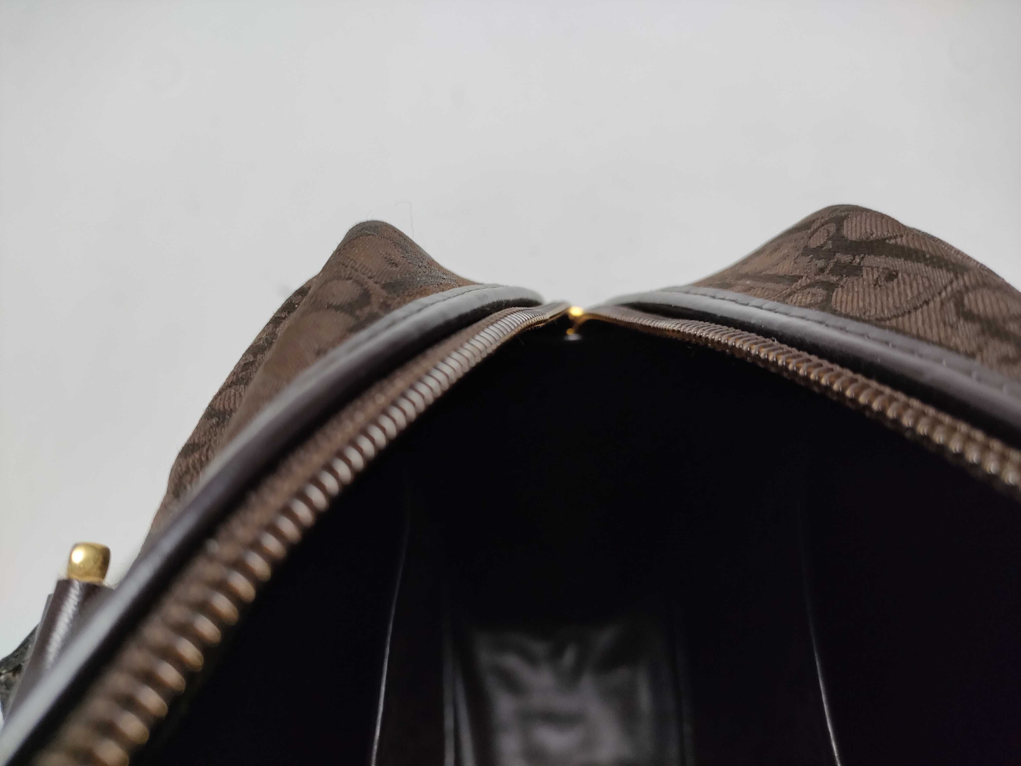 【水曜終了】(10220_0474)Dior トロッター ハンド ハンドバッグ
