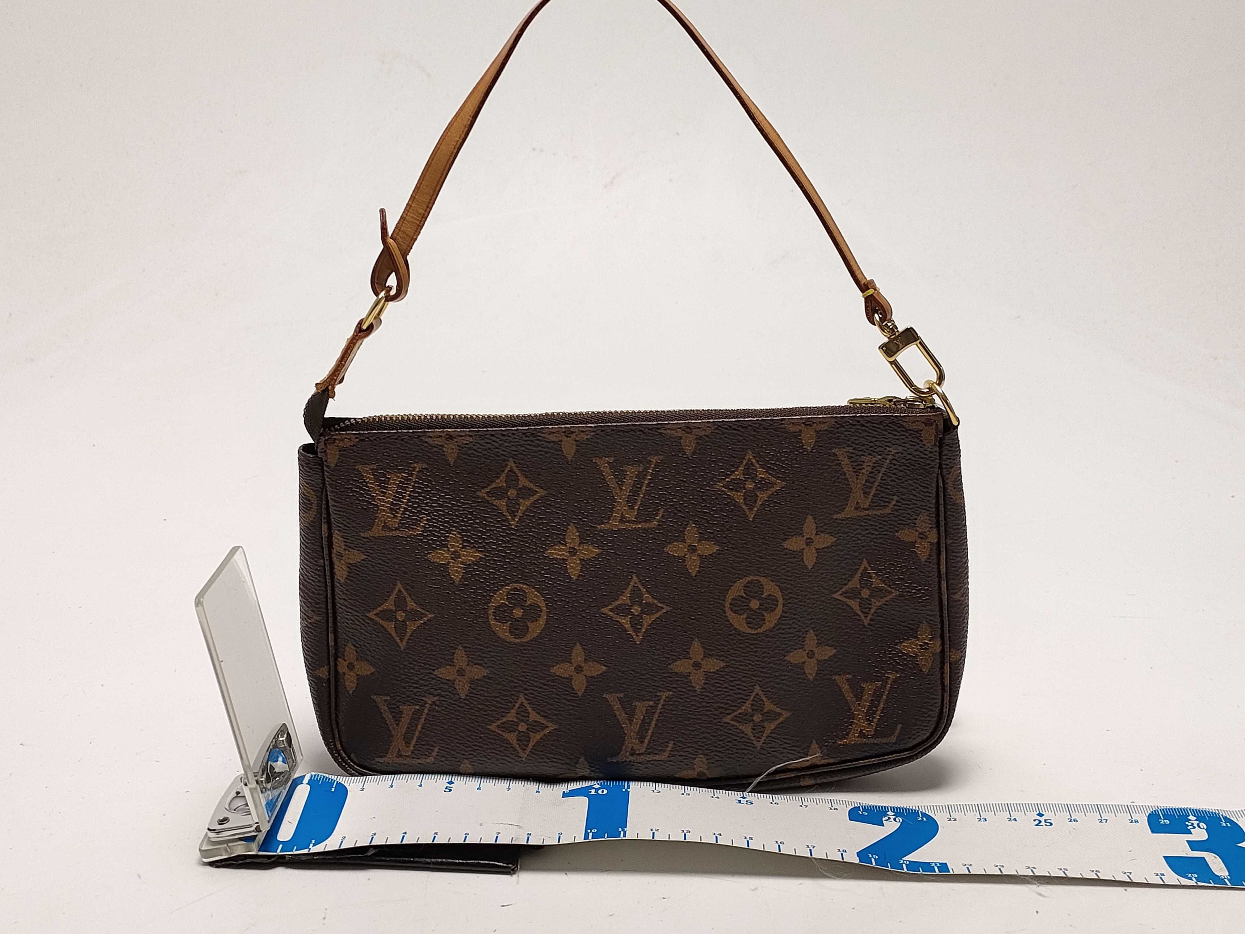 【水曜終了】(10229_0047)LOUIS VUITTON モノグラム M40712 ポシェット・アクセソワール ポーチ
