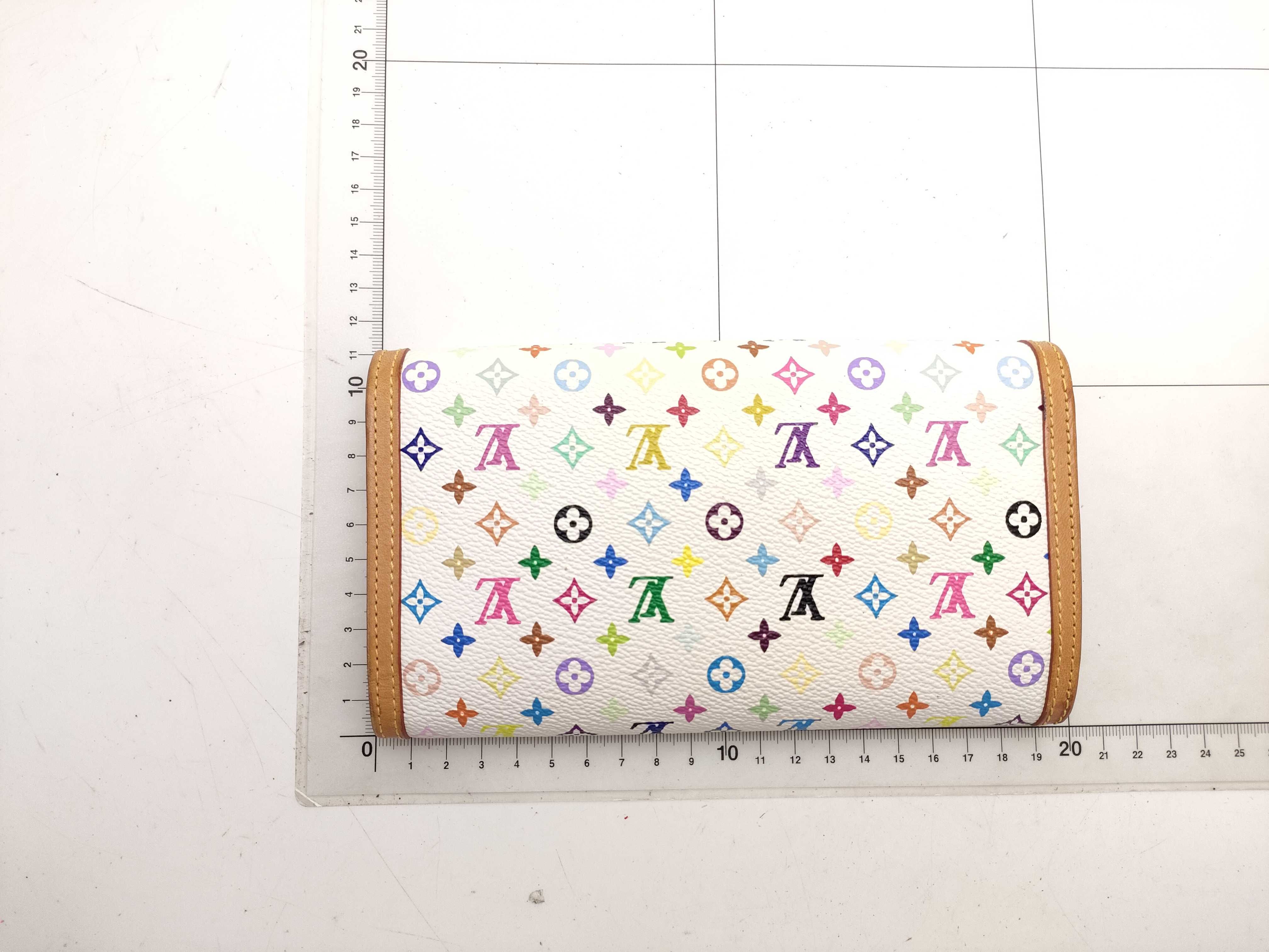 【水曜終了】(10218_0029)LOUIS VUITTON モノグラム マルチカラー ポルトフォイユインターナショナル 財布