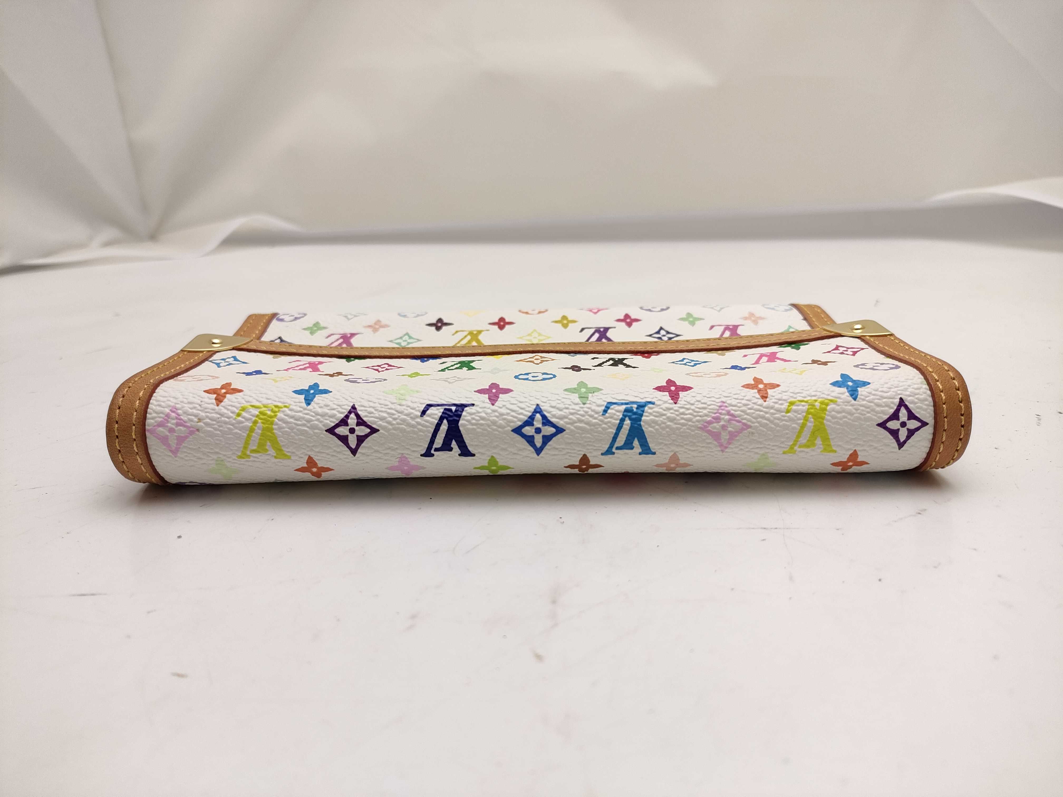 【水曜終了】(10218_0029)LOUIS VUITTON モノグラム マルチカラー ポルトフォイユインターナショナル 財布