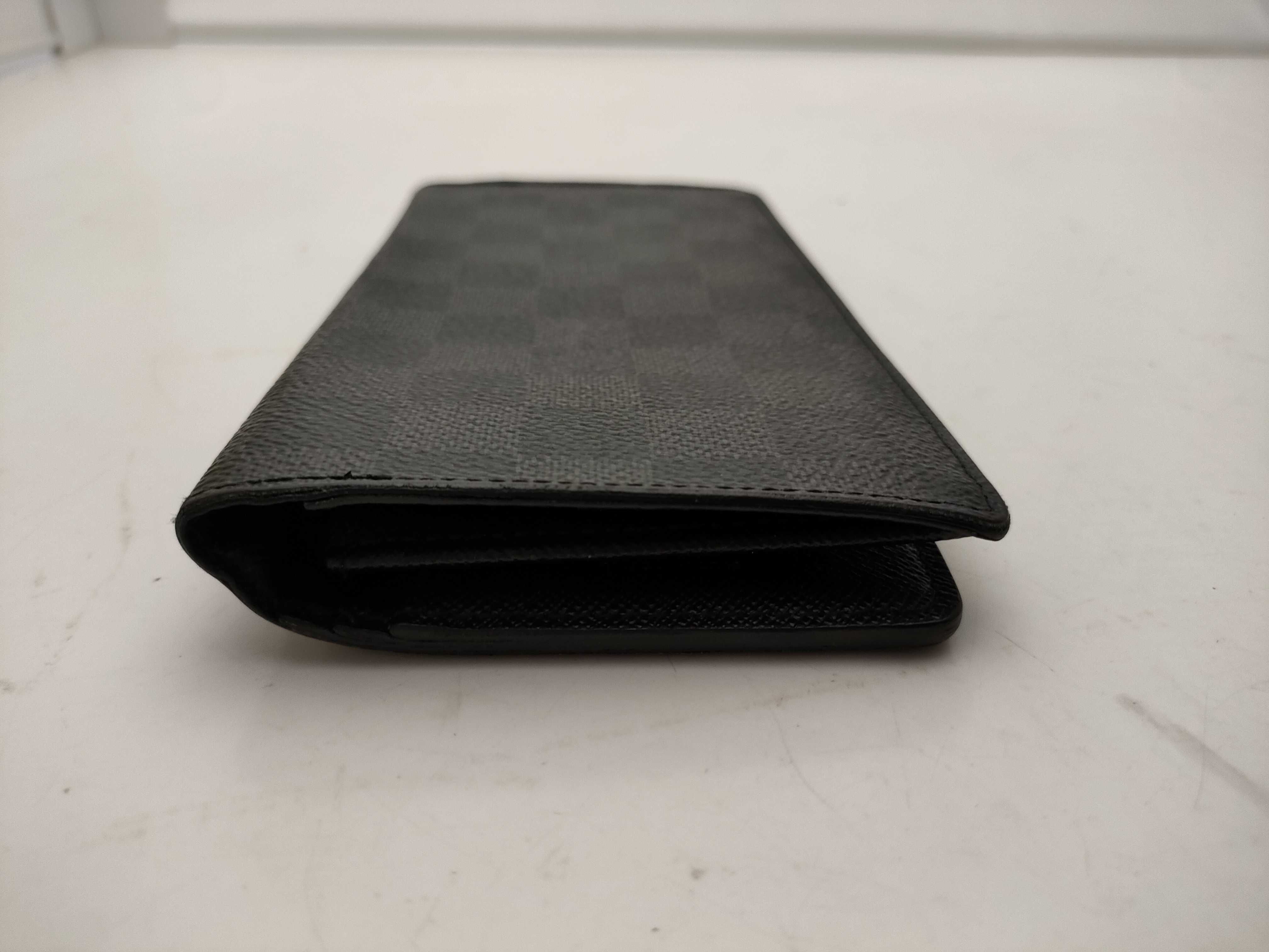 【水曜終了】(10229_0003)LOUIS VUITTON ダミエ グラフィット N62665 ポルトフォイユ・ブラザ 財布