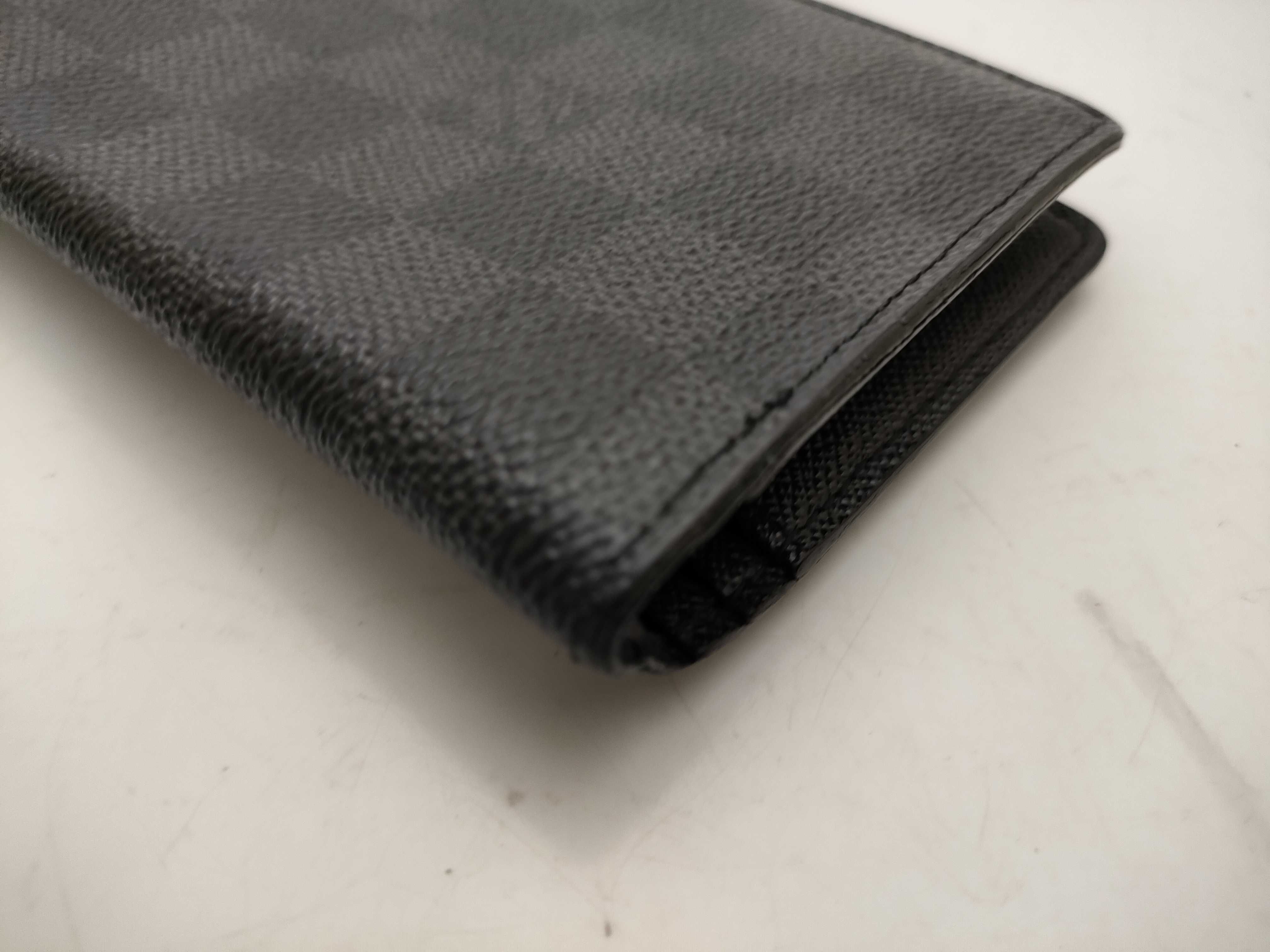 【水曜終了】(10229_0003)LOUIS VUITTON ダミエ グラフィット N62665 ポルトフォイユ・ブラザ 財布