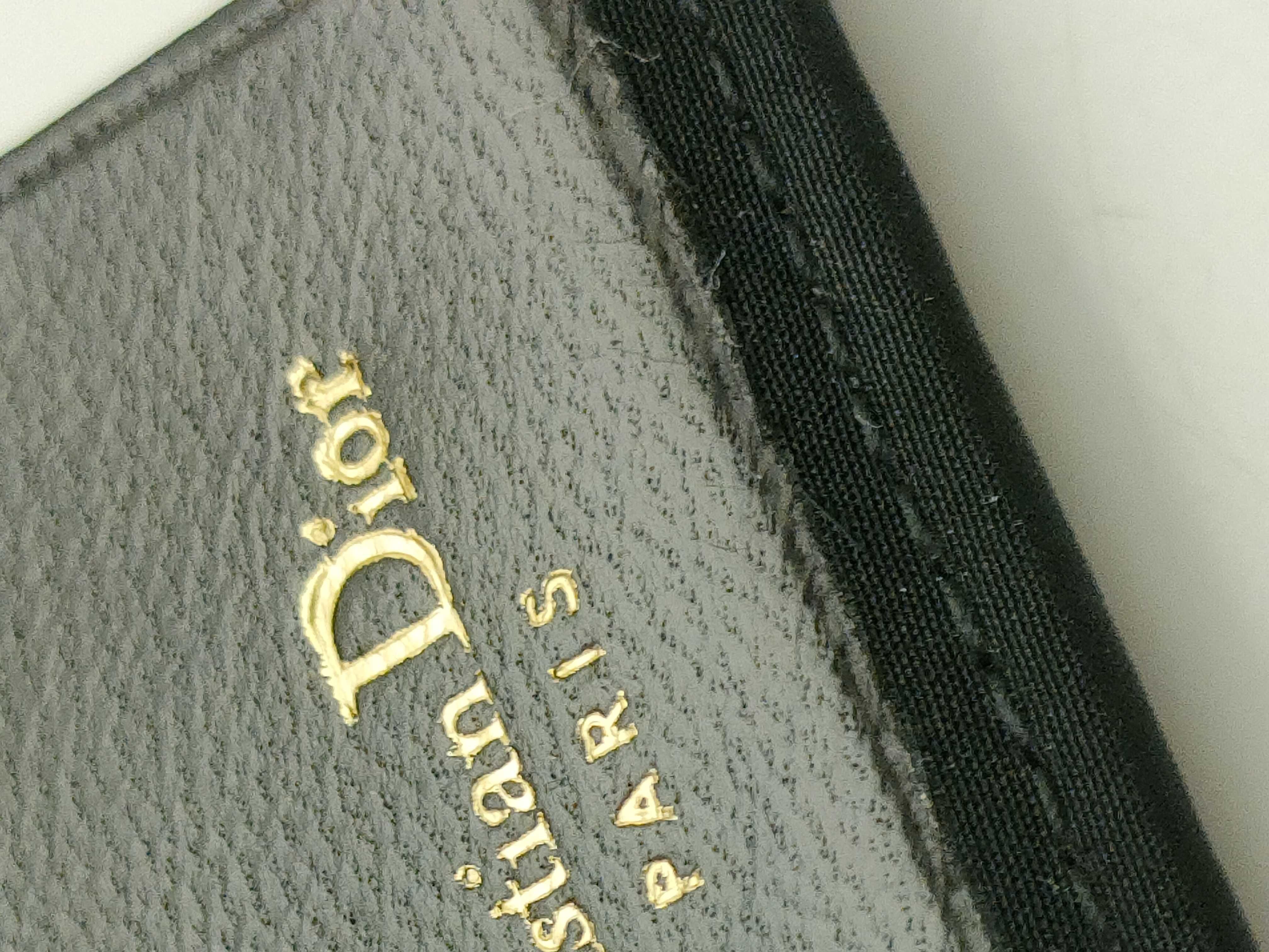 【水曜終了】(10221_0636)Dior カナージュ コンパクト財布 財布