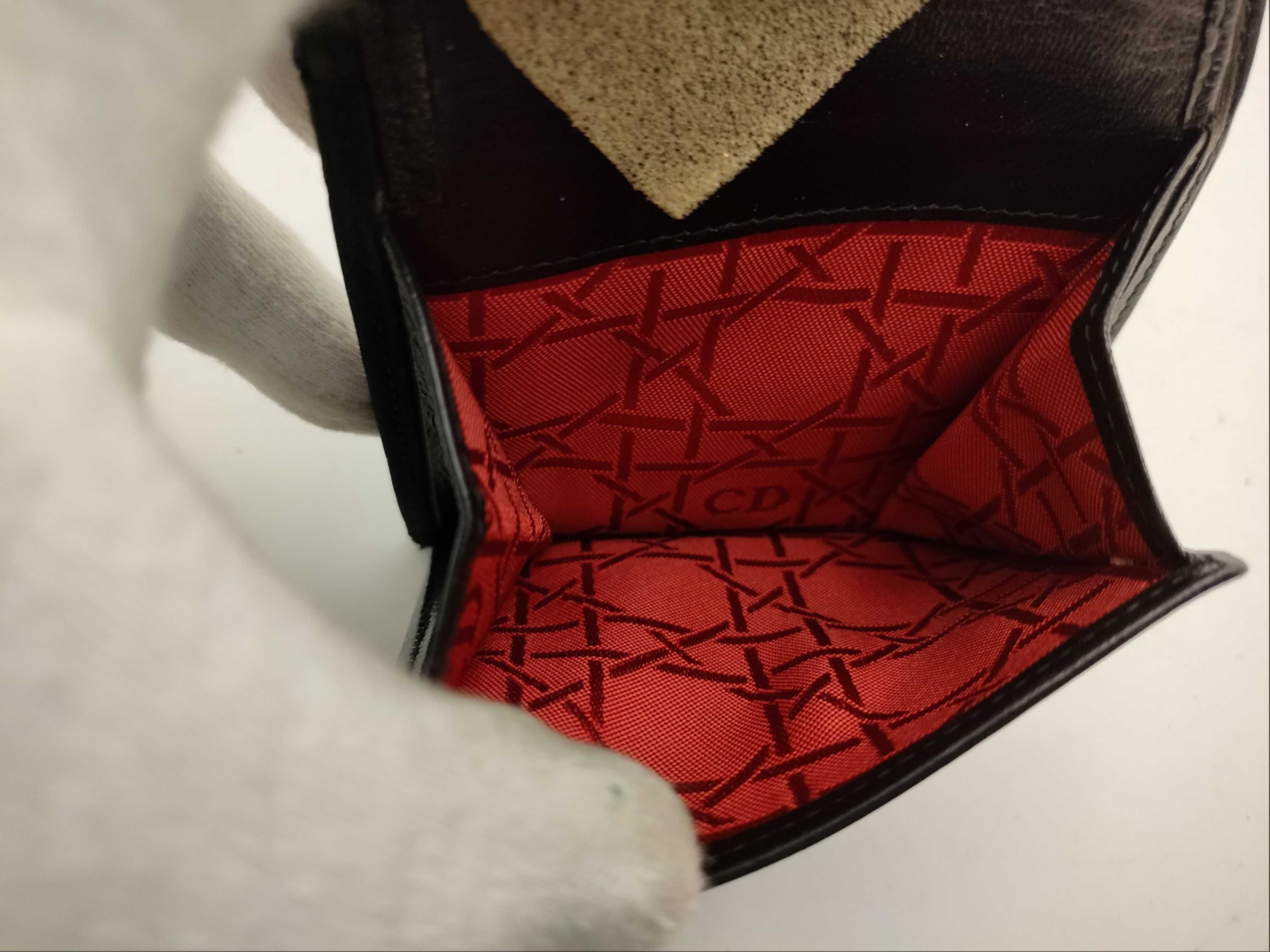 【水曜終了】(10221_0636)Dior カナージュ コンパクト財布 財布