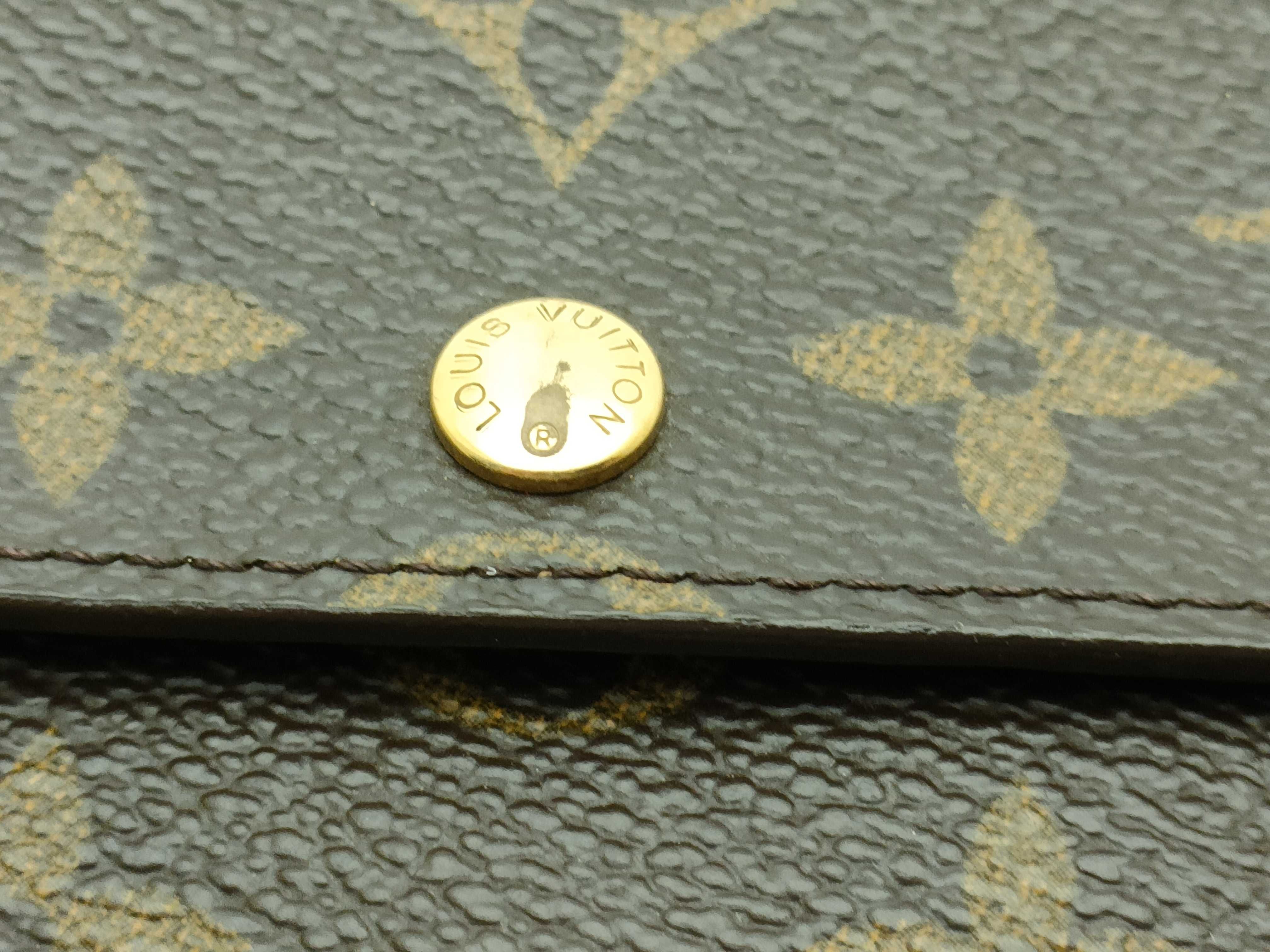 【水曜終了】(10218_0022)LOUIS VUITTON モノグラム 旧 ポルトフォイユ・サラ 財布