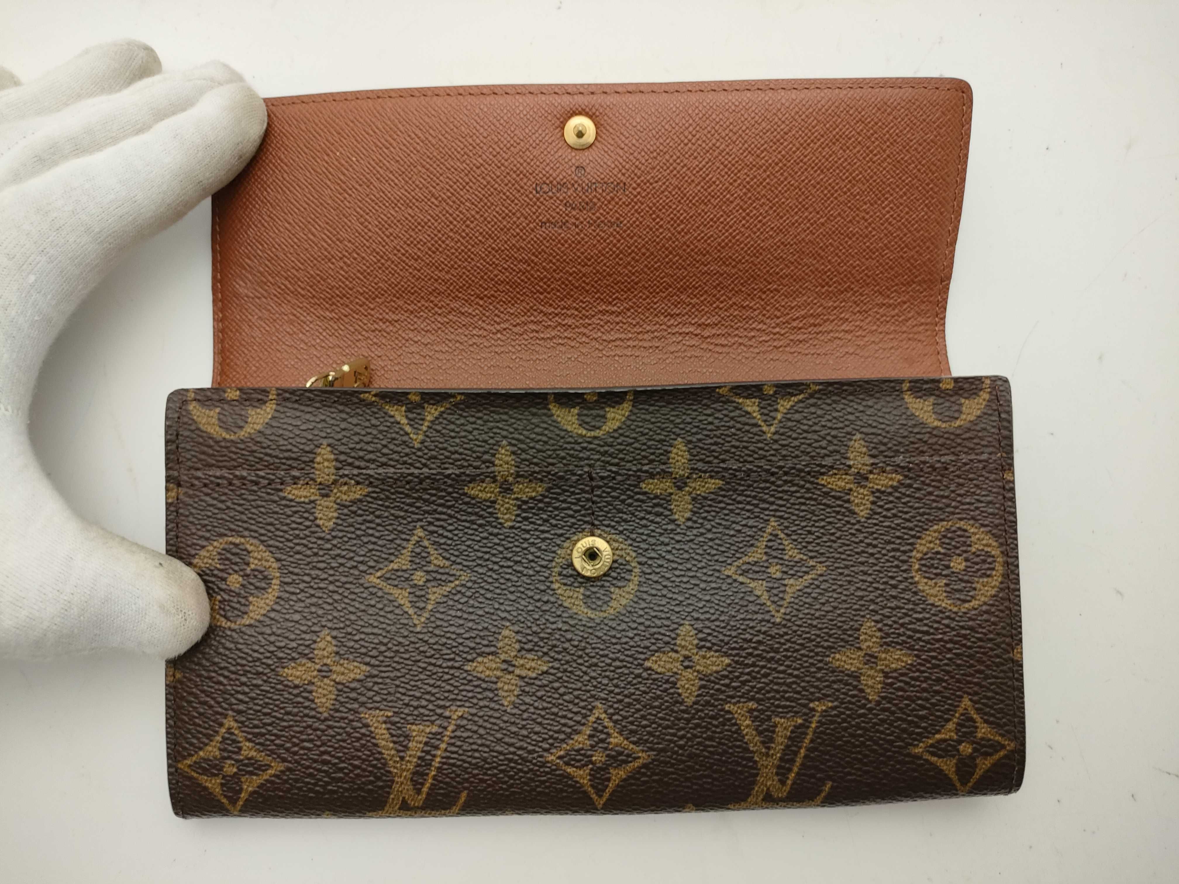 【水曜終了】(10218_0022)LOUIS VUITTON モノグラム 旧 ポルトフォイユ・サラ 財布