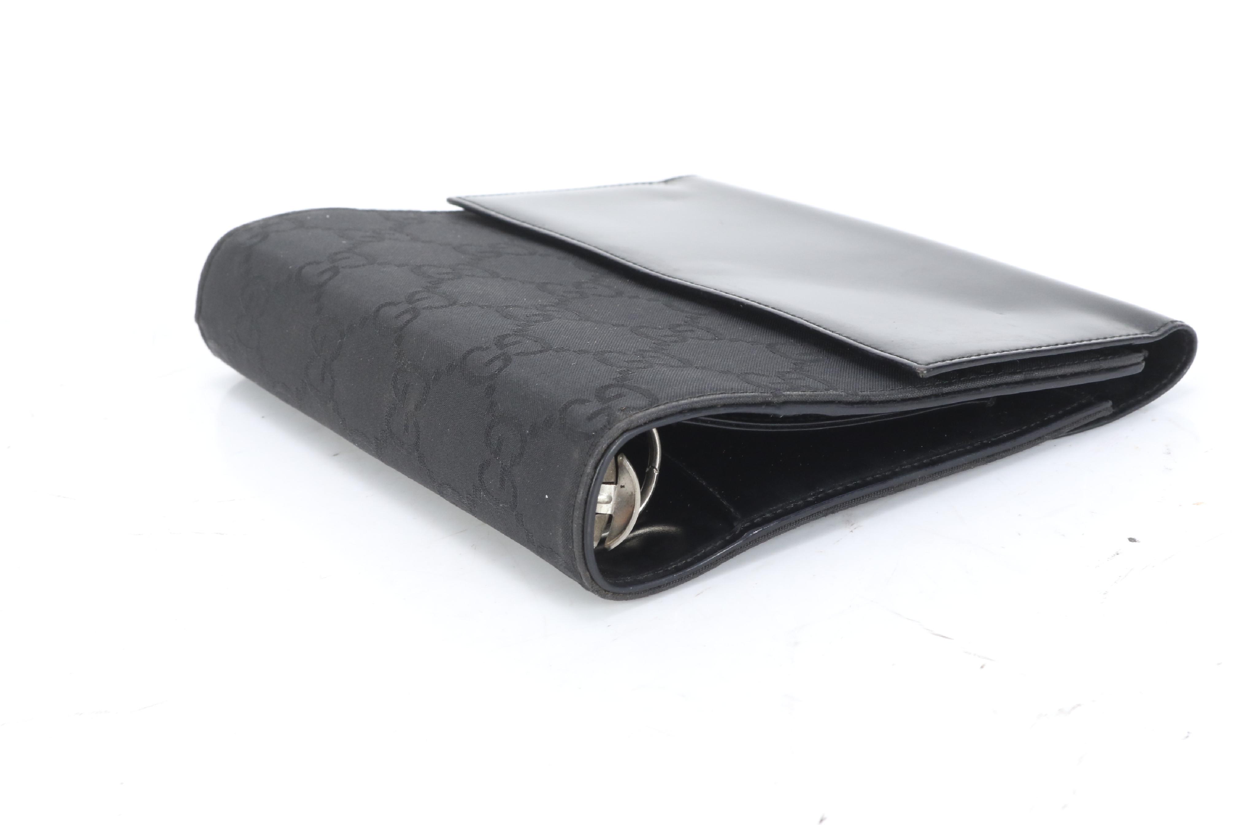 【水曜終了】(10709_0046)GUCCI GGナイロン 手帳カバー