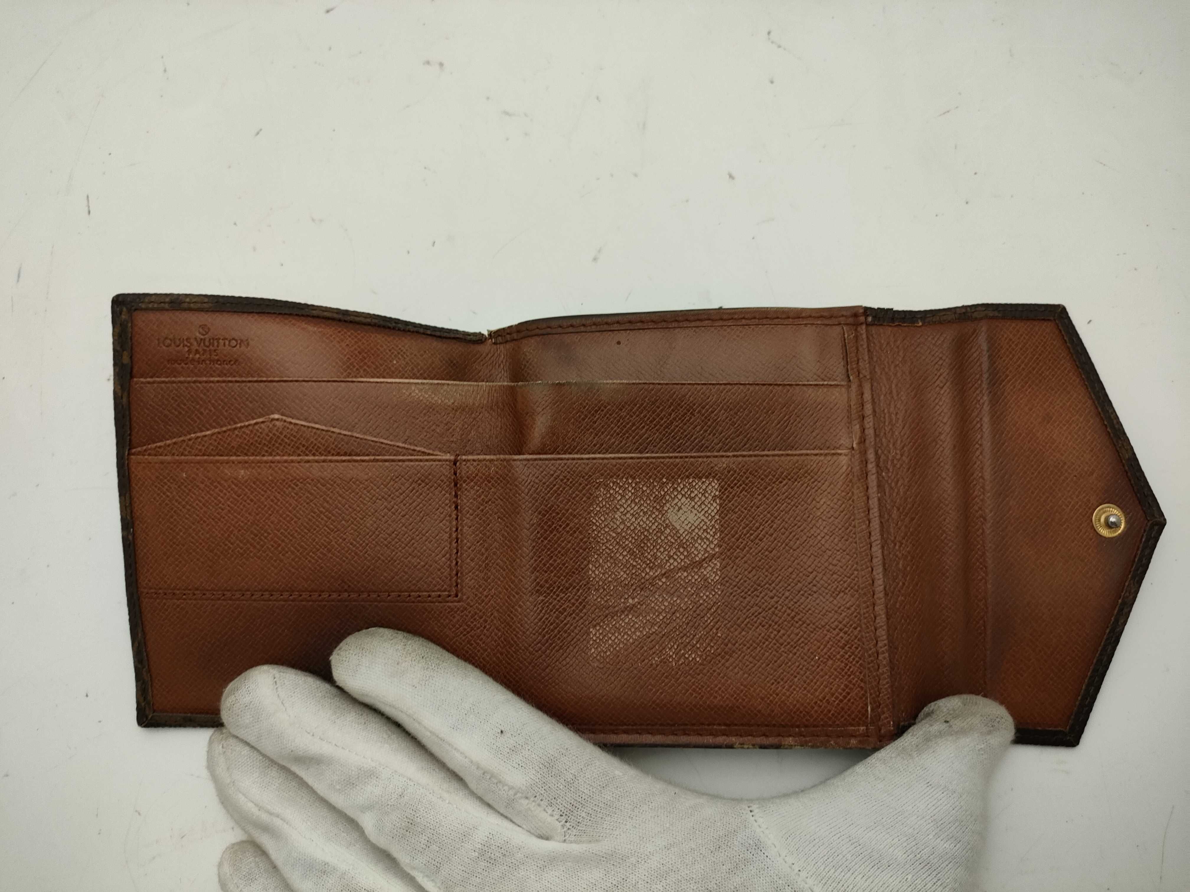 【水曜終了】(10229_0022)LOUIS VUITTON モノグラム Wホック財布 財布