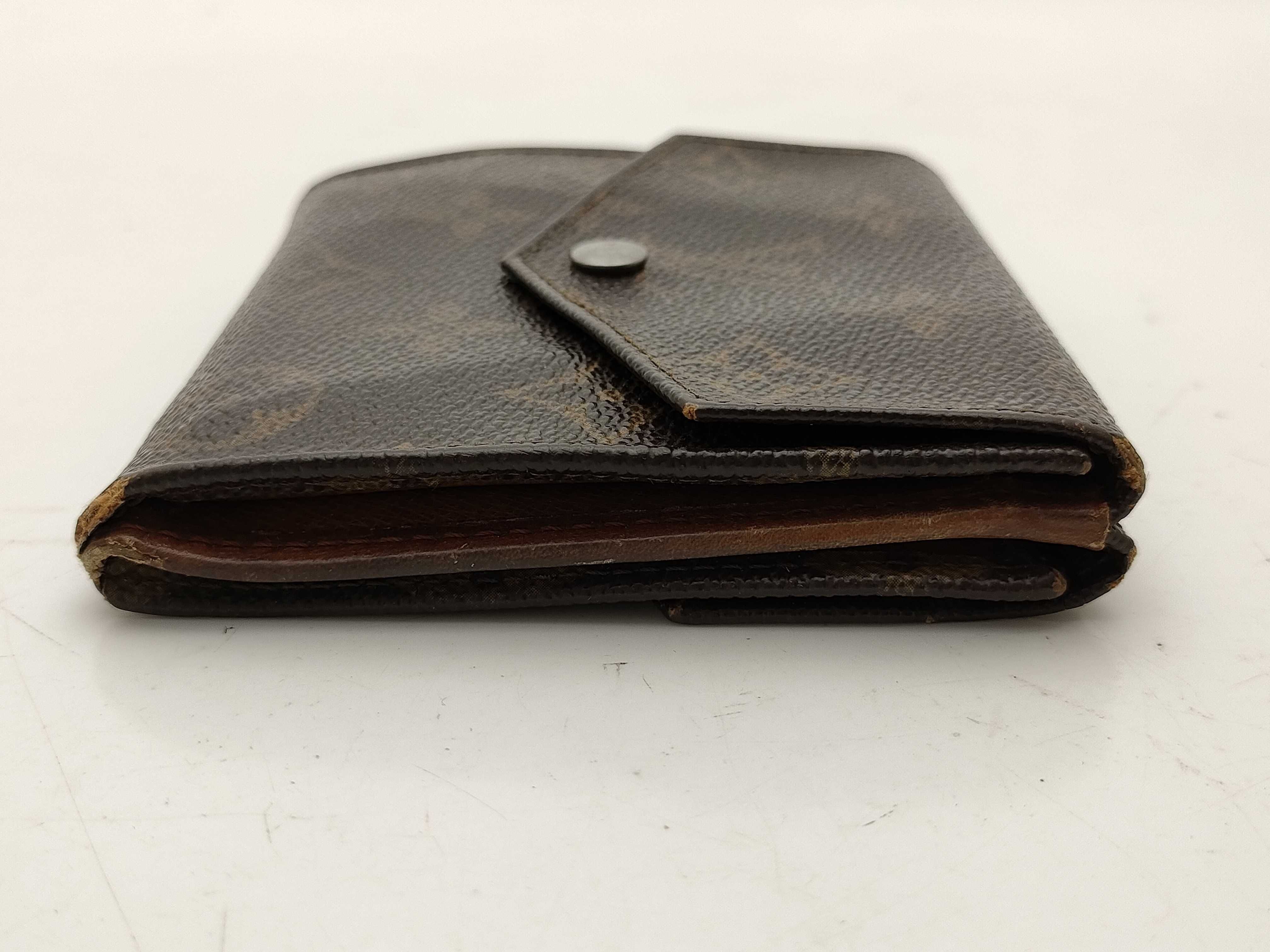 【水曜終了】(10229_0022)LOUIS VUITTON モノグラム Wホック財布 財布