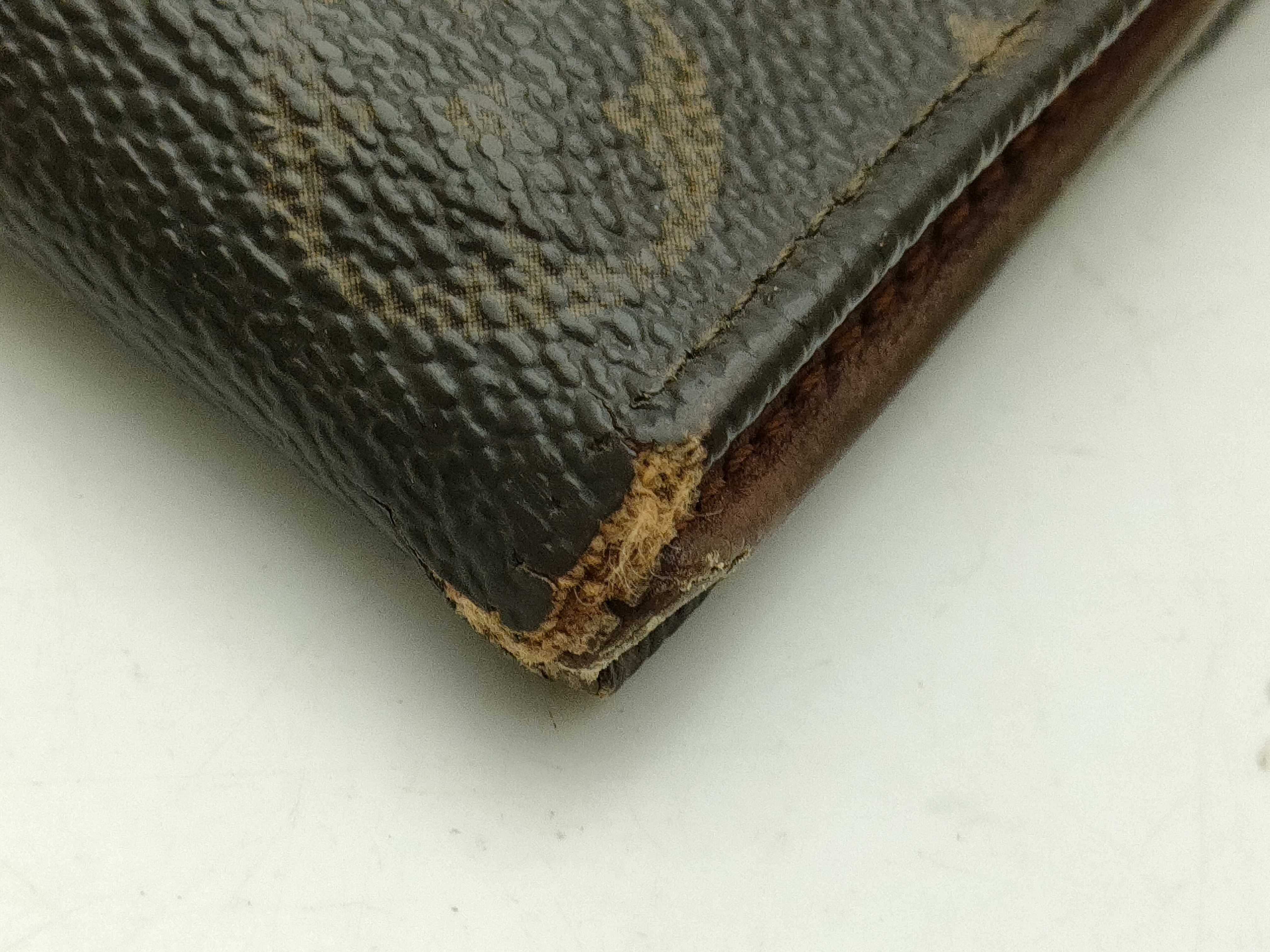 【水曜終了】(10229_0022)LOUIS VUITTON モノグラム Wホック財布 財布