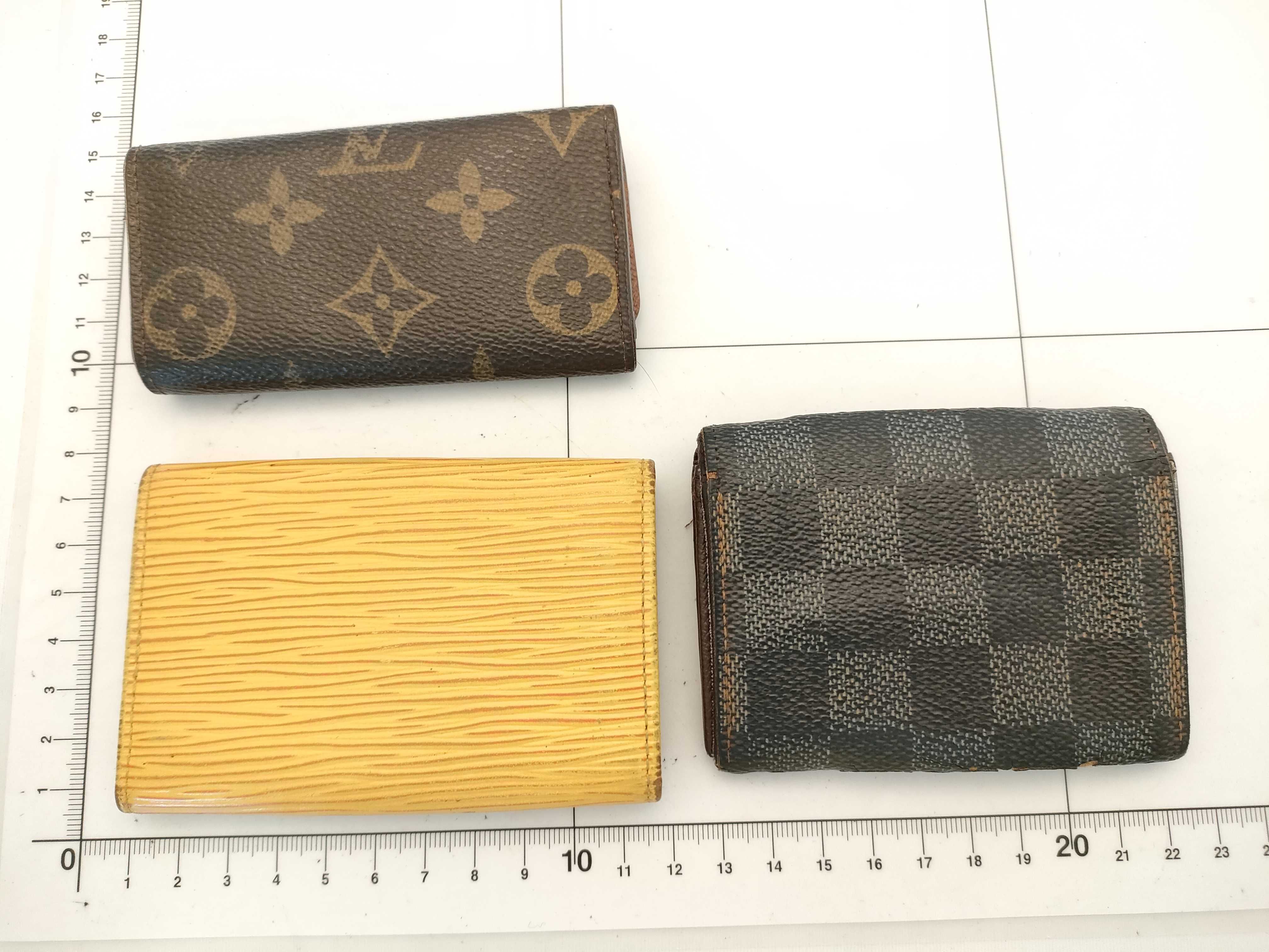 【水曜終了】(10223_0006)LOUIS VUITTON モノグラム ダミエコインケース モノグラムキーケース エピキーケース3点 キーケース・キーホルダー