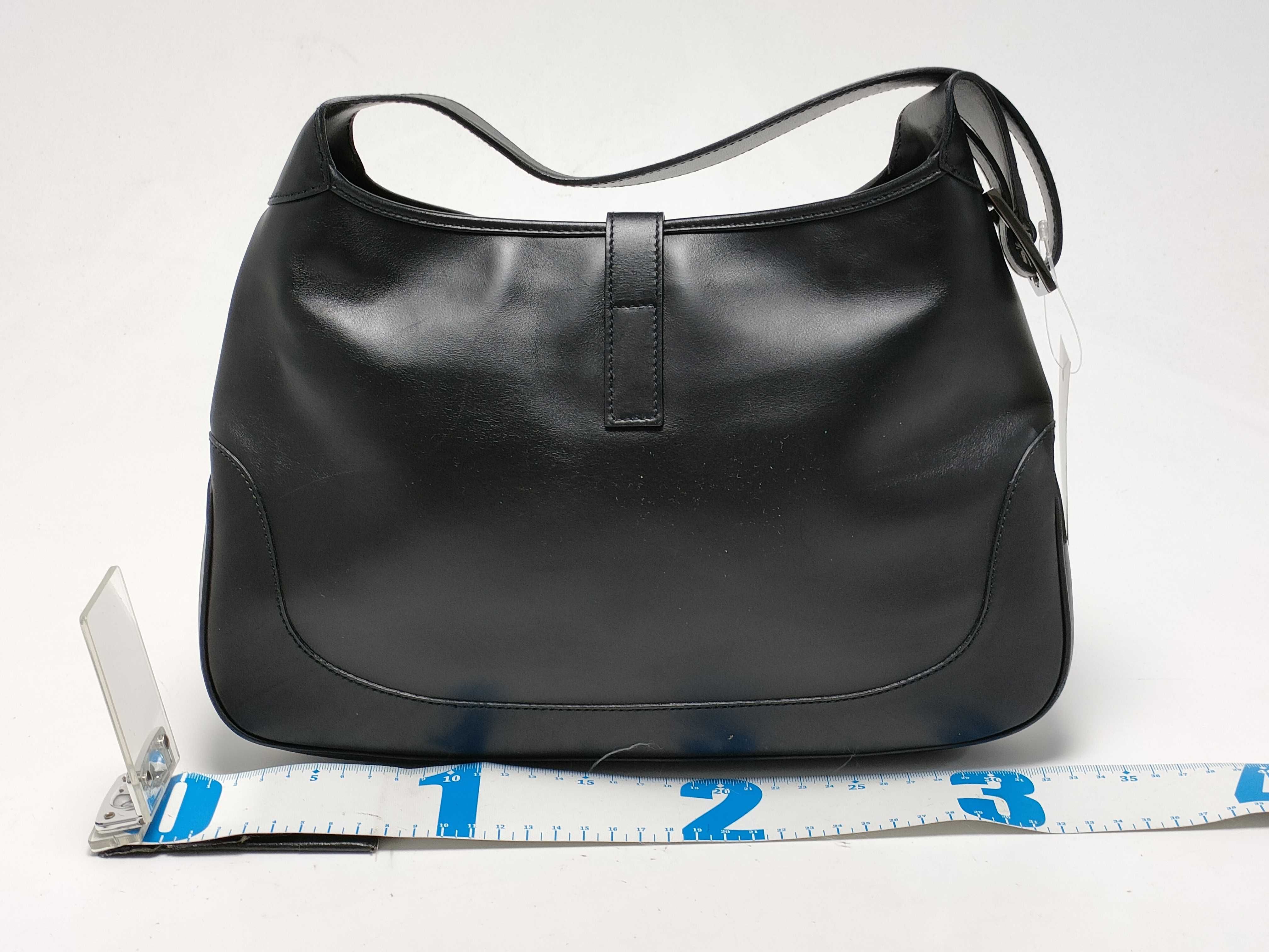 【水曜終了】(10230_0007)GUCCI ジャッキー レザー ワンショルダー ショルダーバッグ