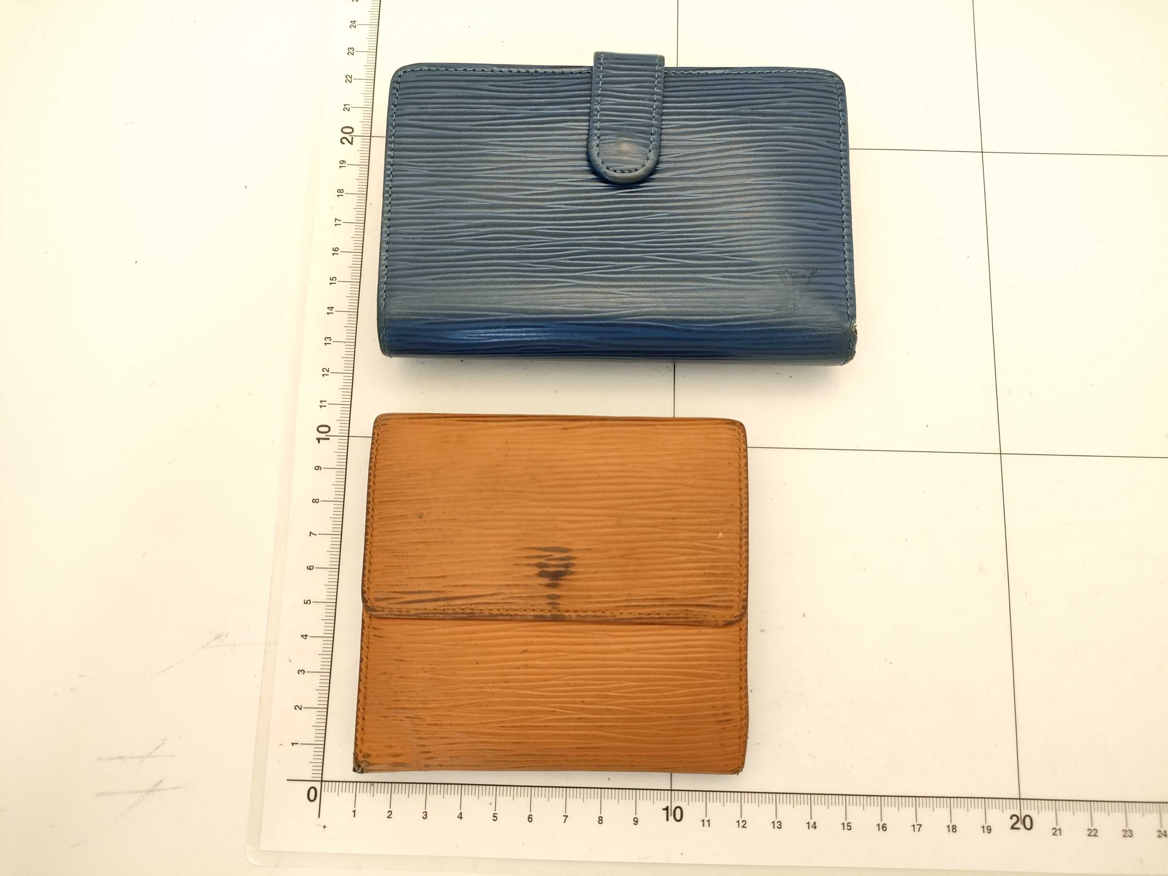 【水曜終了】(10223_0033)LOUIS VUITTON エピ 折財布 2点 財布