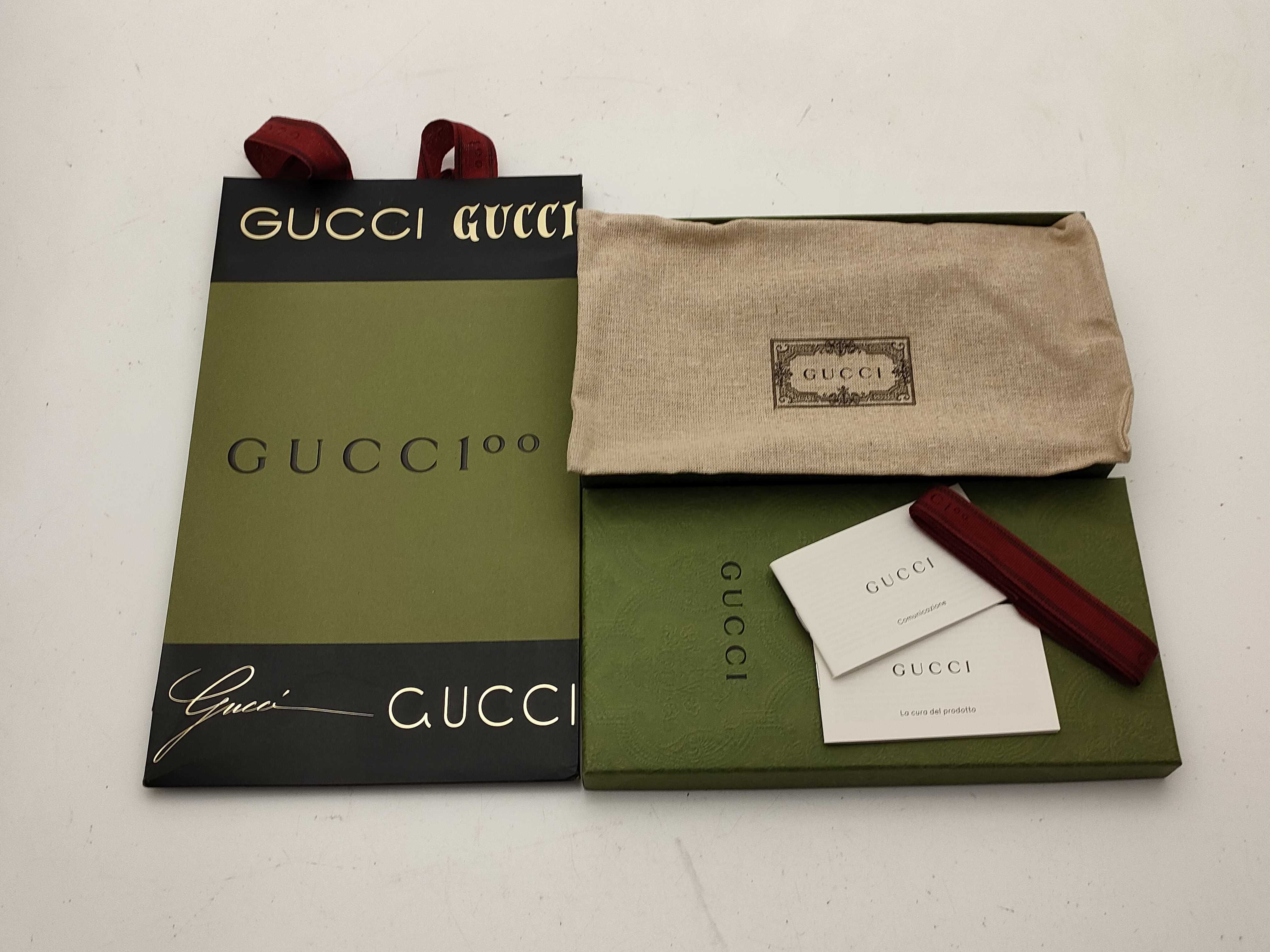 【水曜終了】(10221_0007)GUCCI マーモント 456117 レザー ラウンド長財布 財布