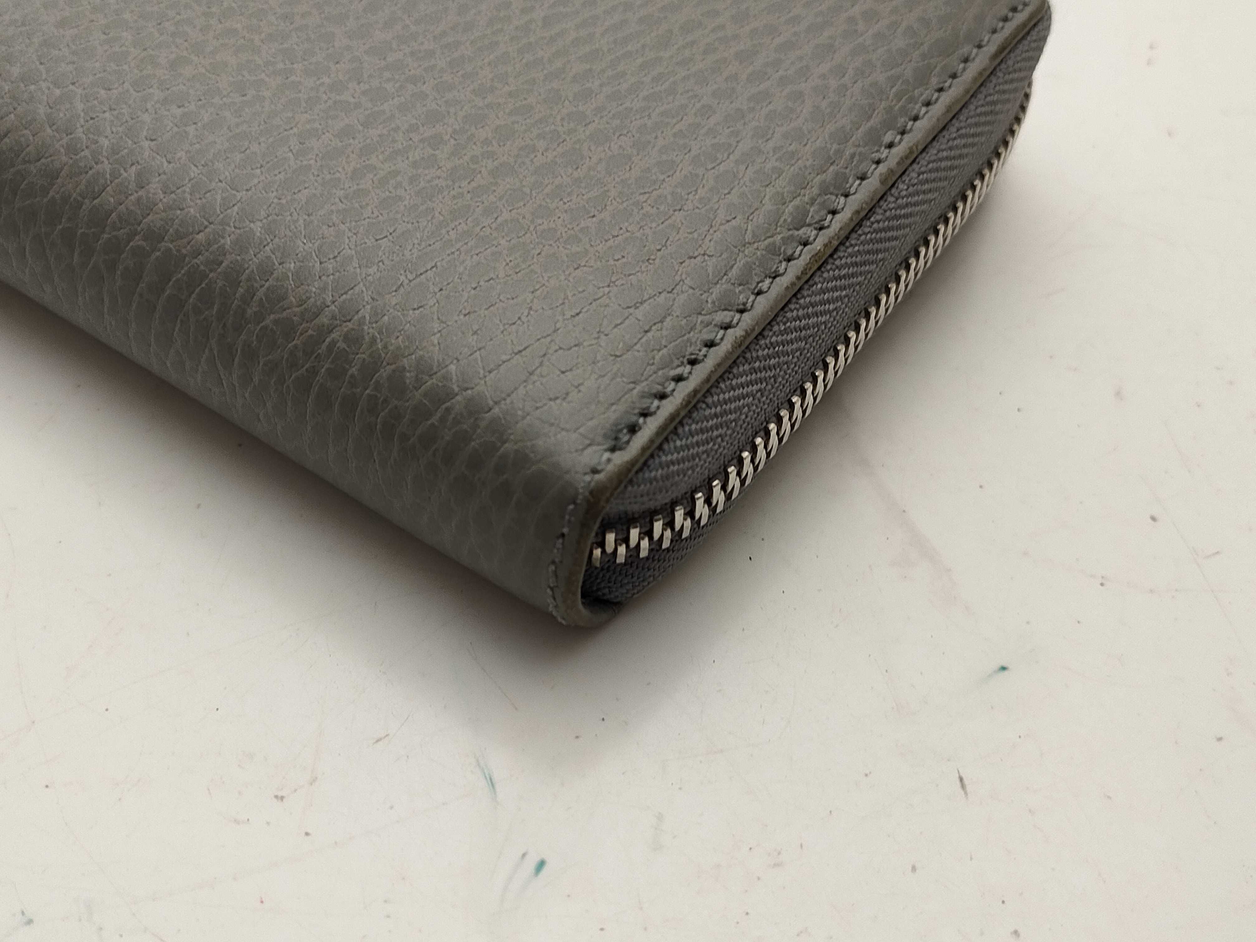 【水曜終了】(10221_0007)GUCCI マーモント 456117 レザー ラウンド長財布 財布