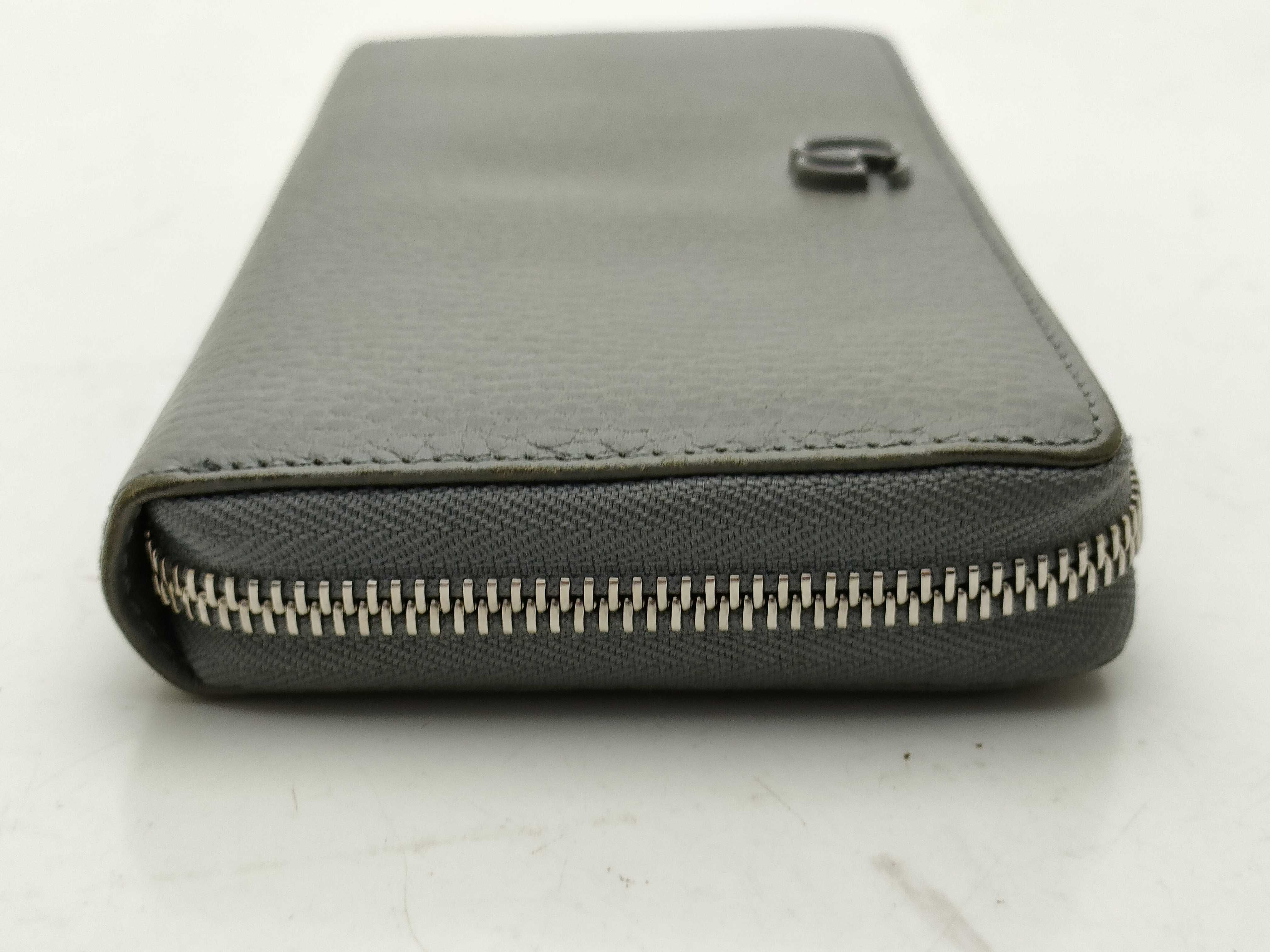 【水曜終了】(10221_0007)GUCCI マーモント 456117 レザー ラウンド長財布 財布