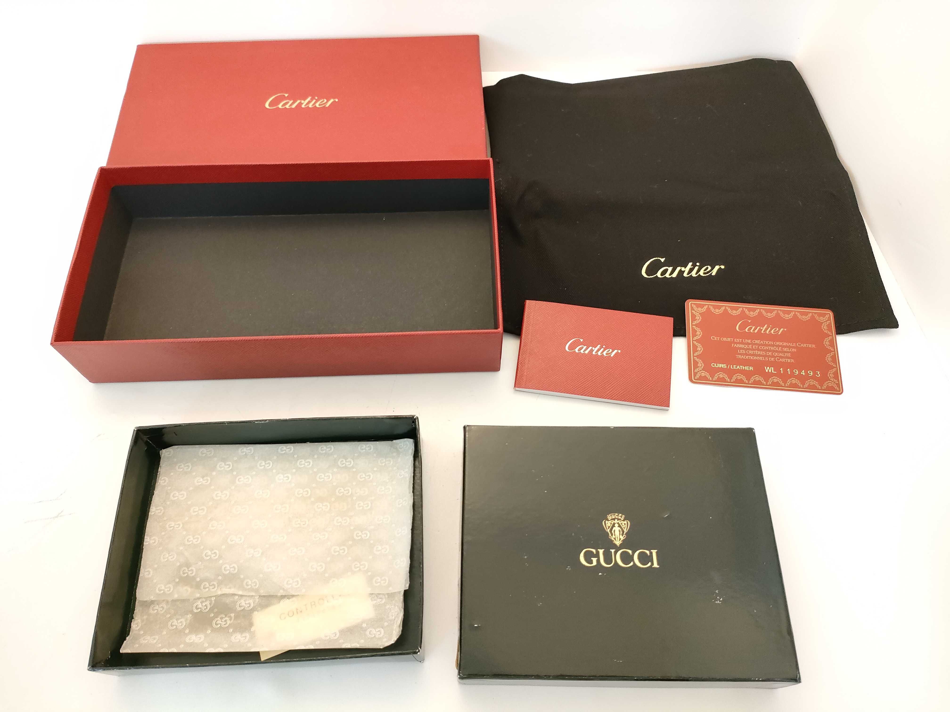 【水曜終了】(10223_0127)GUCCI GG カルティエ ハッピーバースデー等 財布3点 セット 財布