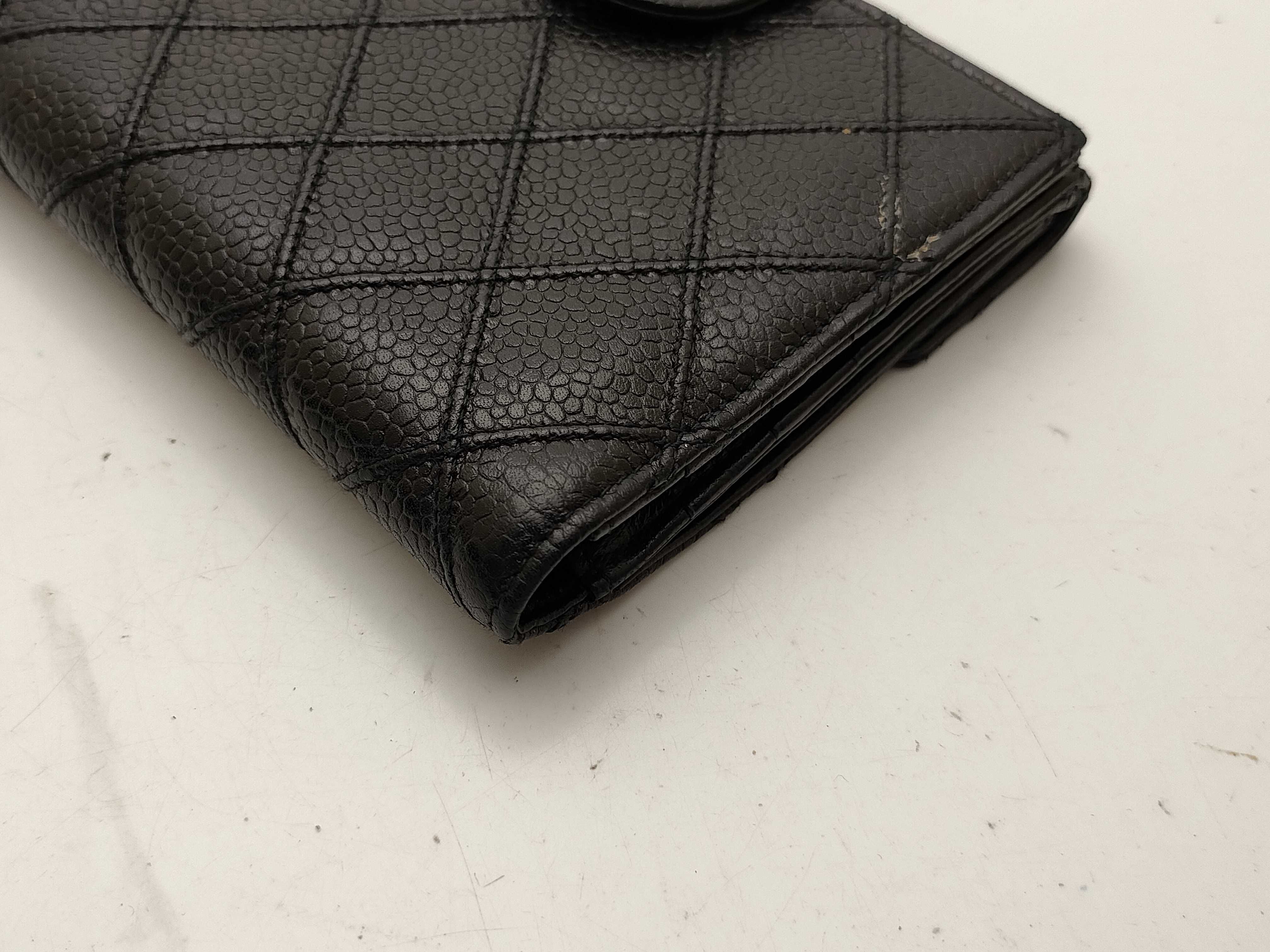【水曜終了】(10228_0003)CHANEL マトラッセ マトラッセ コンパクト財布 財布