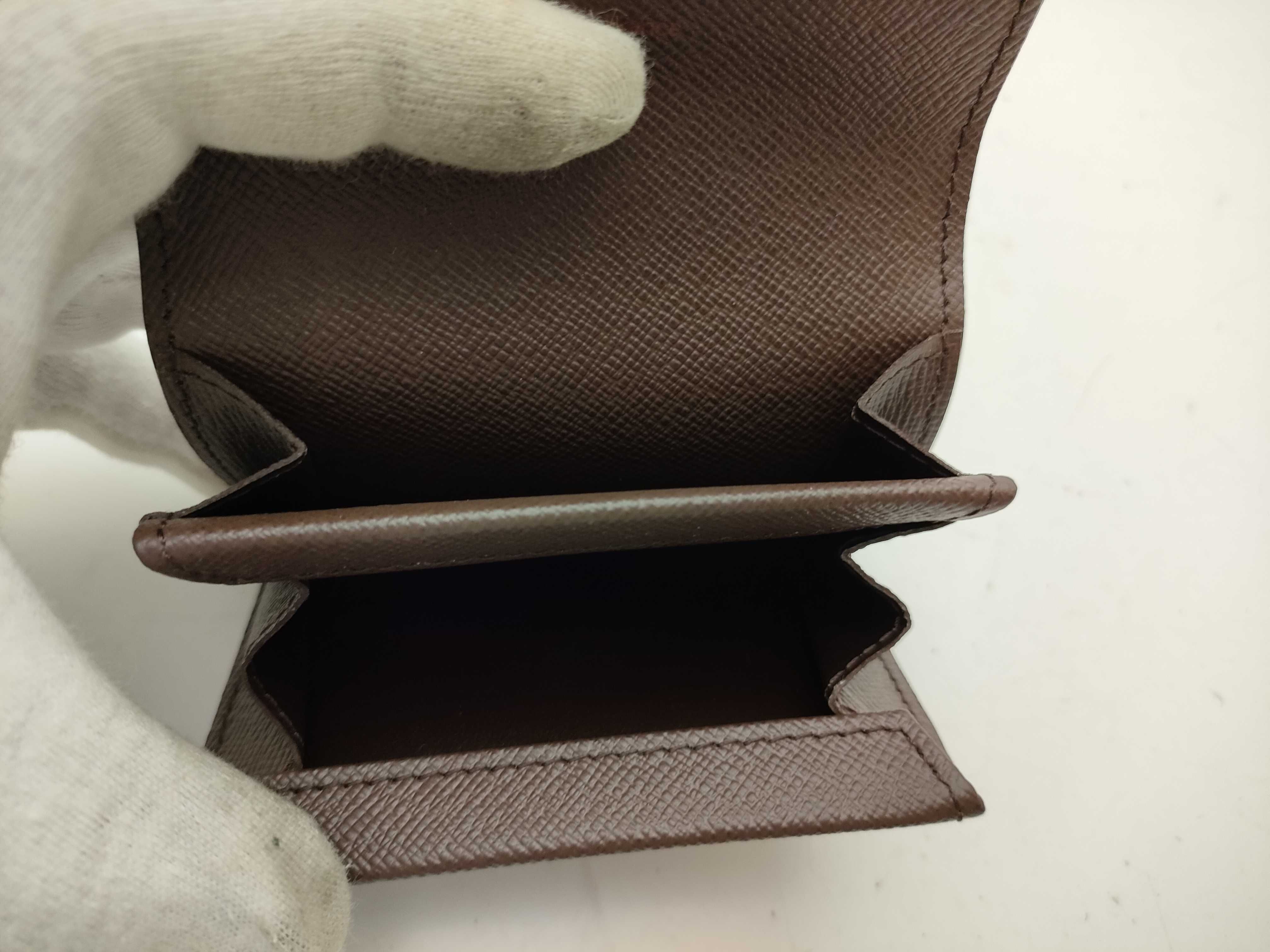 【水曜終了】(10218_0021)LOUIS VUITTON ダミエ ケース イニシャル入 コインケース