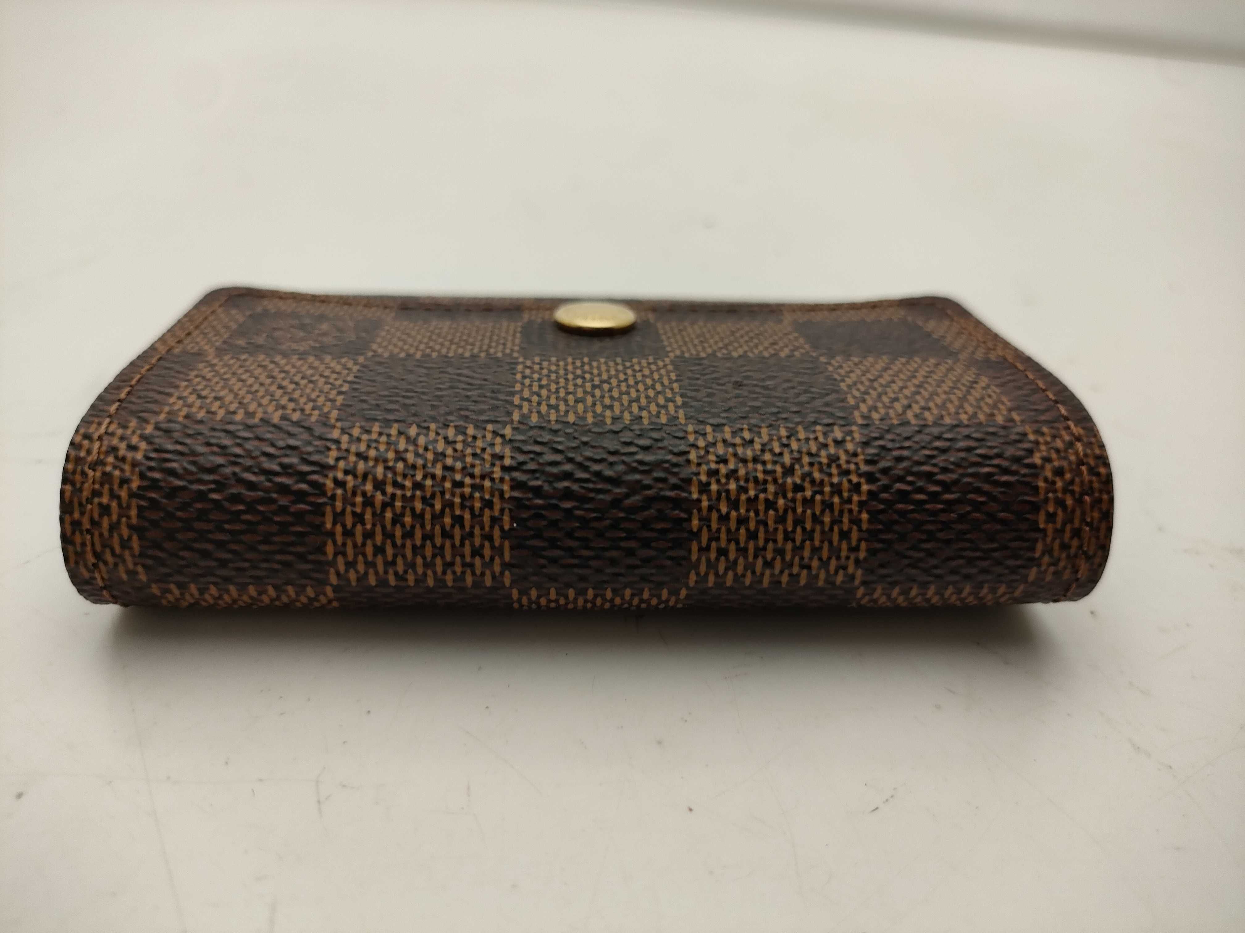 【水曜終了】(10218_0021)LOUIS VUITTON ダミエ ケース イニシャル入 コインケース