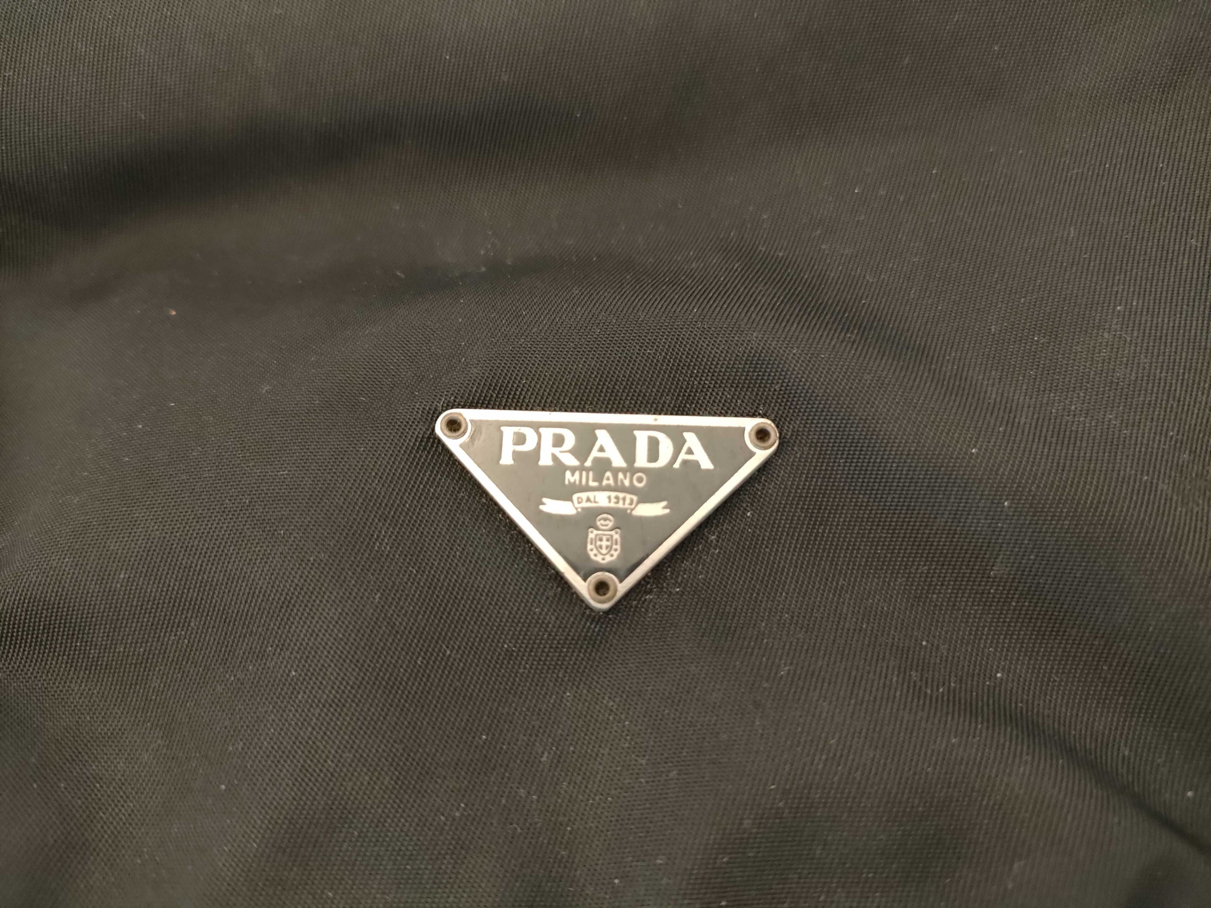【水曜終了】(10223_0294)PRADA ナイロン 巾着/ジップウォレット 財布