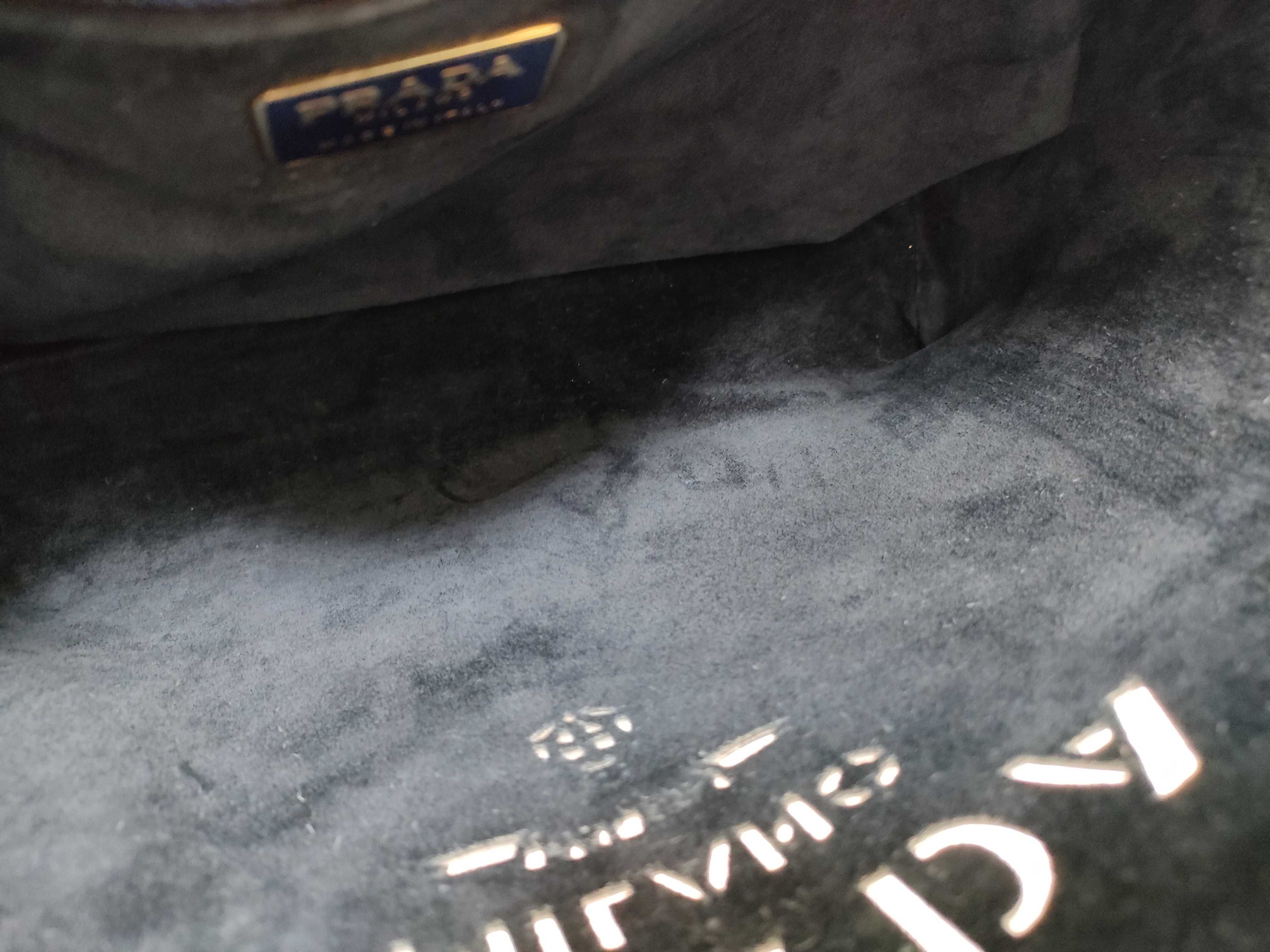 【水曜終了】(10709_0106)PRADA プラダ レザーショルダー トートバッグ カットワーク