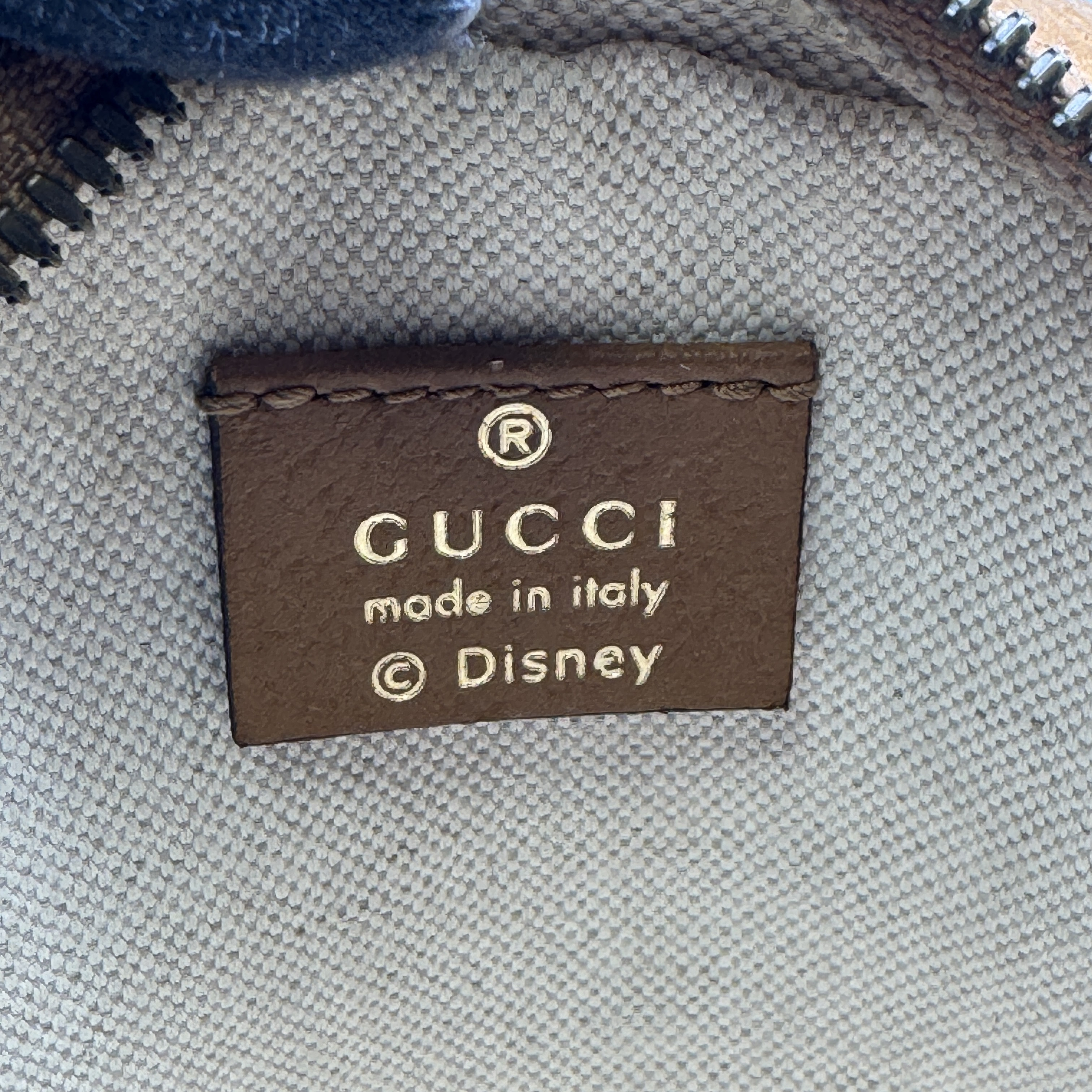 【水曜終了】(10698_0022)GUCCI グッチディズニーコラボGGスプリームラウンドショルダーバッグ