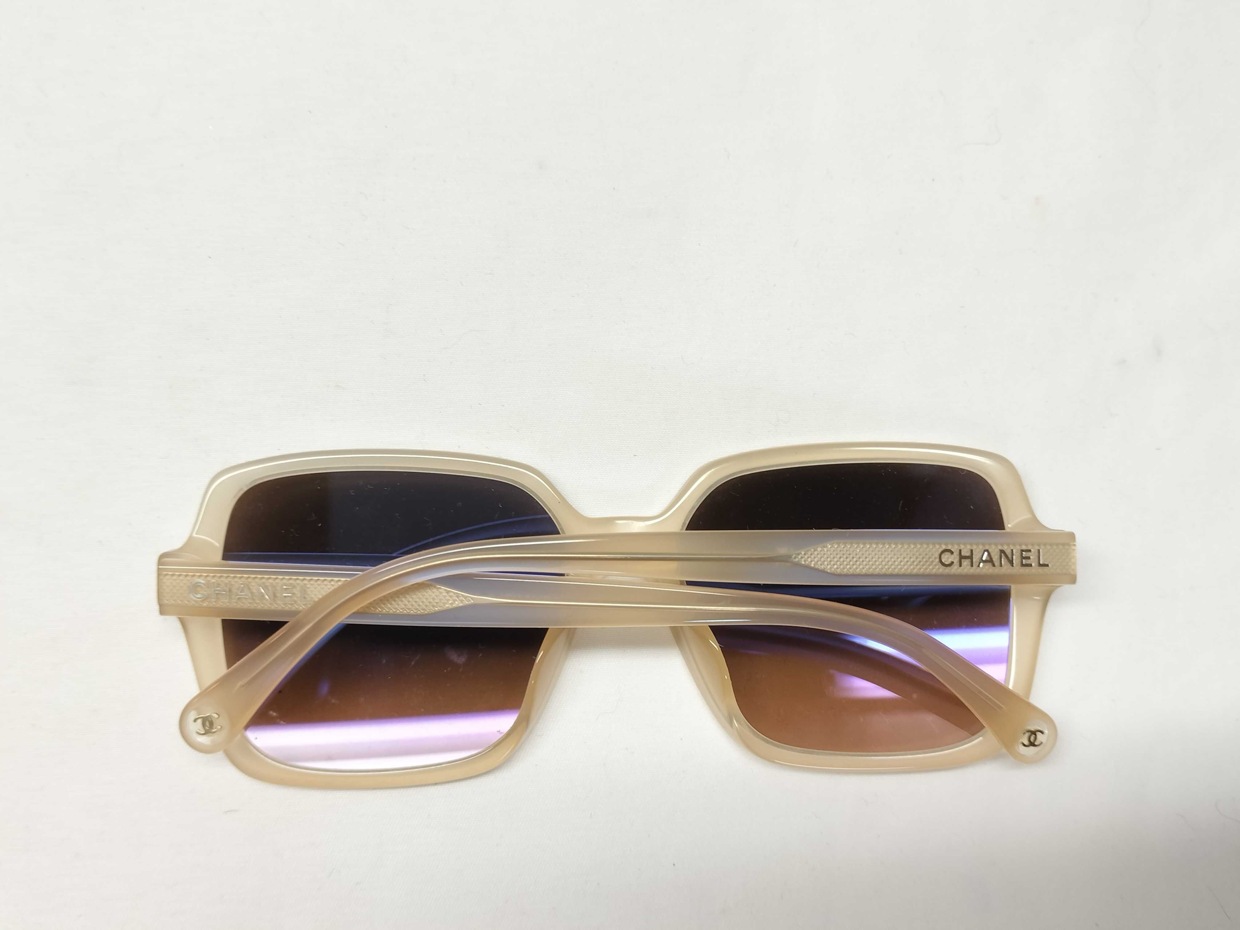【水曜終了】(10228_0050)◆CHANEL 5505A/スクエア シェイプ アイウェア サングラス・メガネ