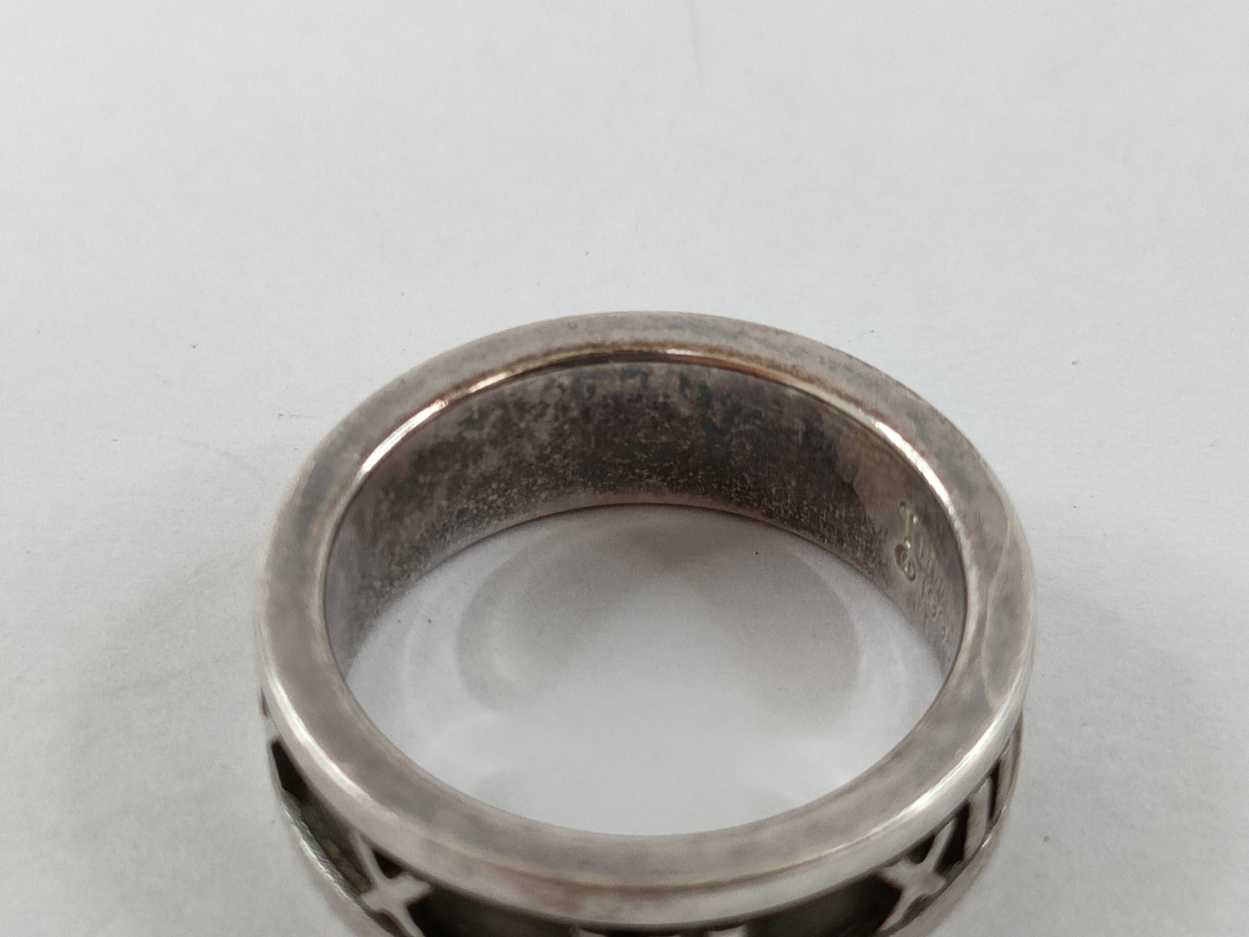【水曜終了】(10221_0373)Tiffany&Co. アトラス アトラス SV925 5.7g リング