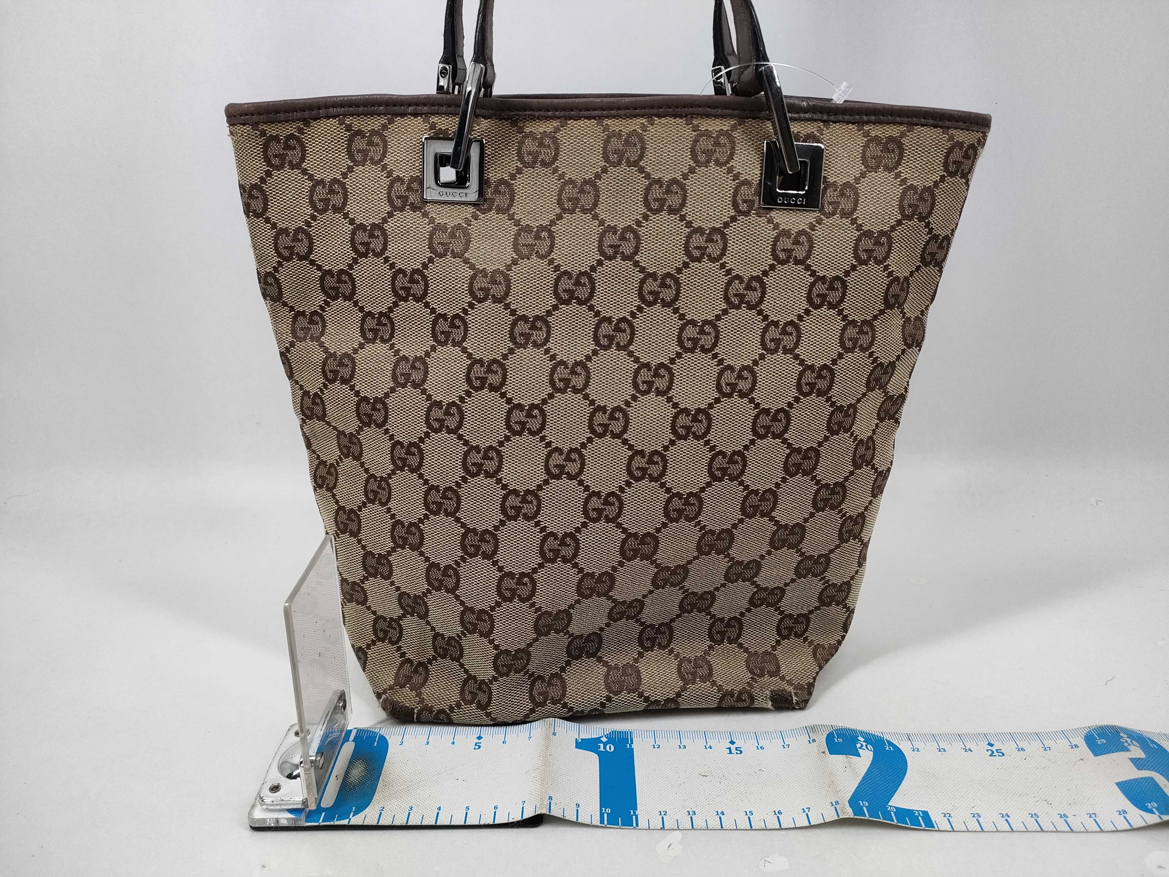 【水曜終了】(10230_0008)GUCCI GGキャンバス 31244 トートバッグ トートバッグ