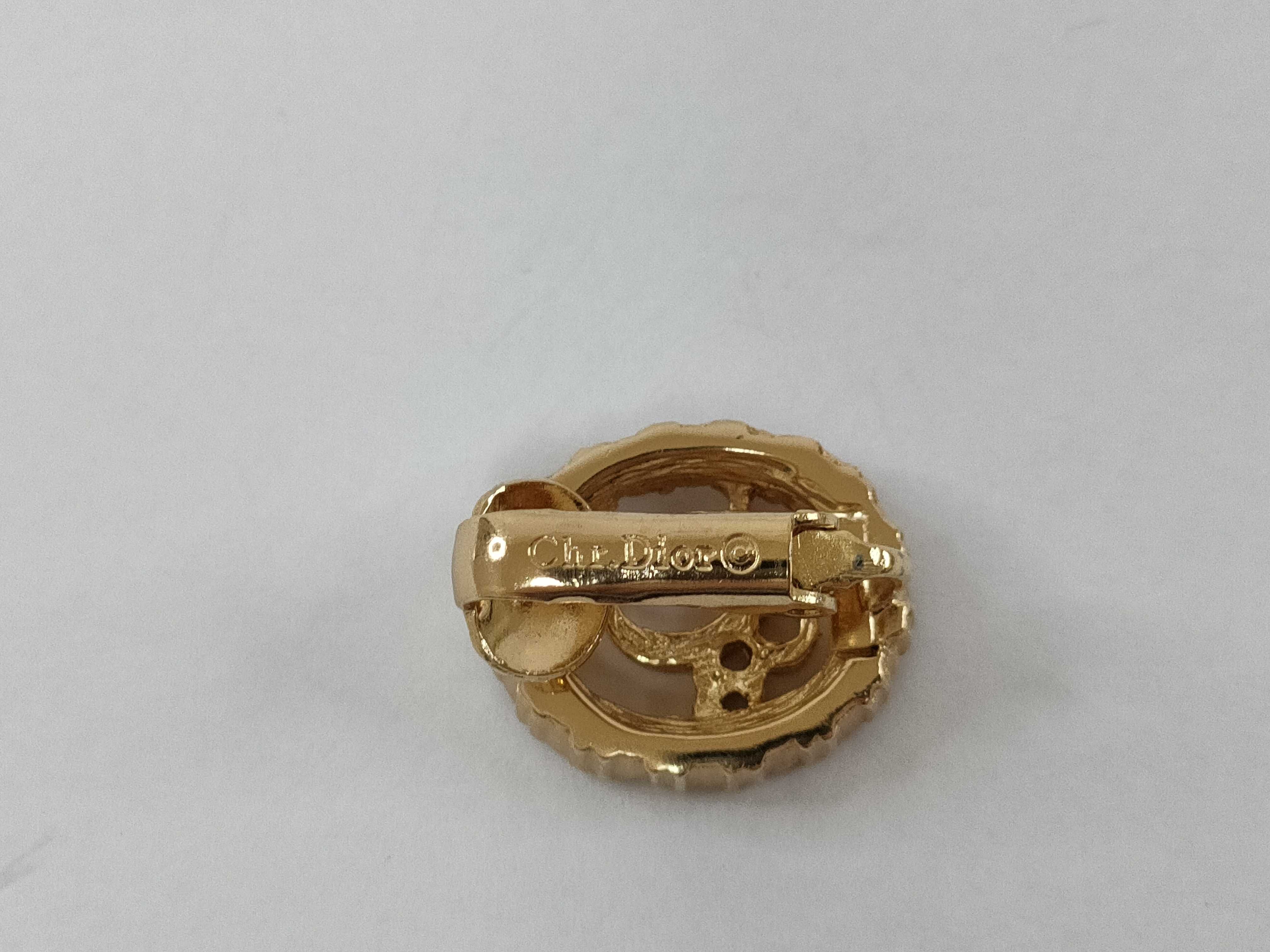 【水曜終了】(10221_0620)Dior ラインストーン付き ネックレス/両耳イヤリング アクセサリーまとめ アクセサリーまとめ(アクセサリー)