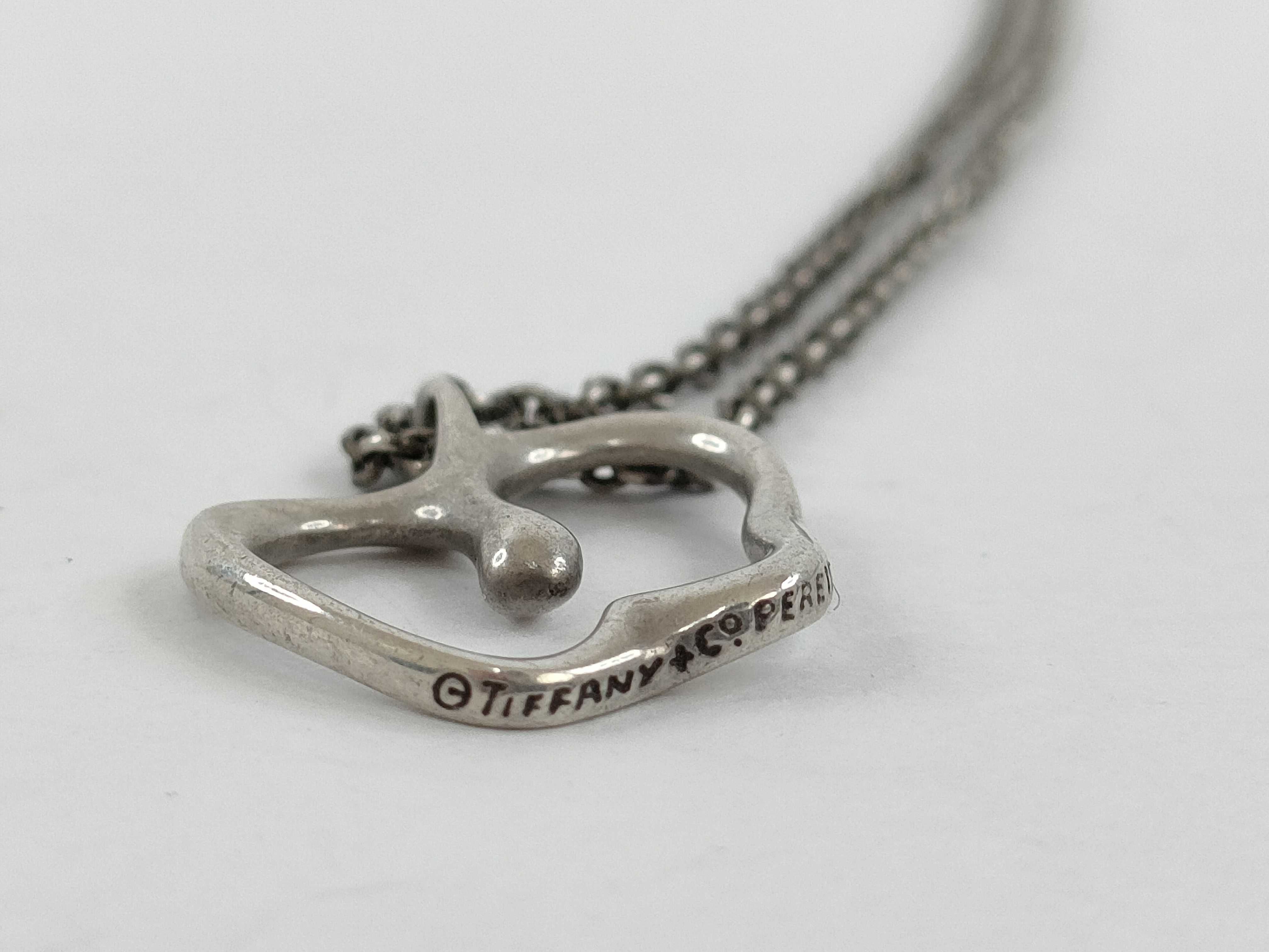 【水曜終了】(10221_0386)Tiffany&Co. アップル エルサ・ペレッティ リンゴ SV925 3.6g ネックレス